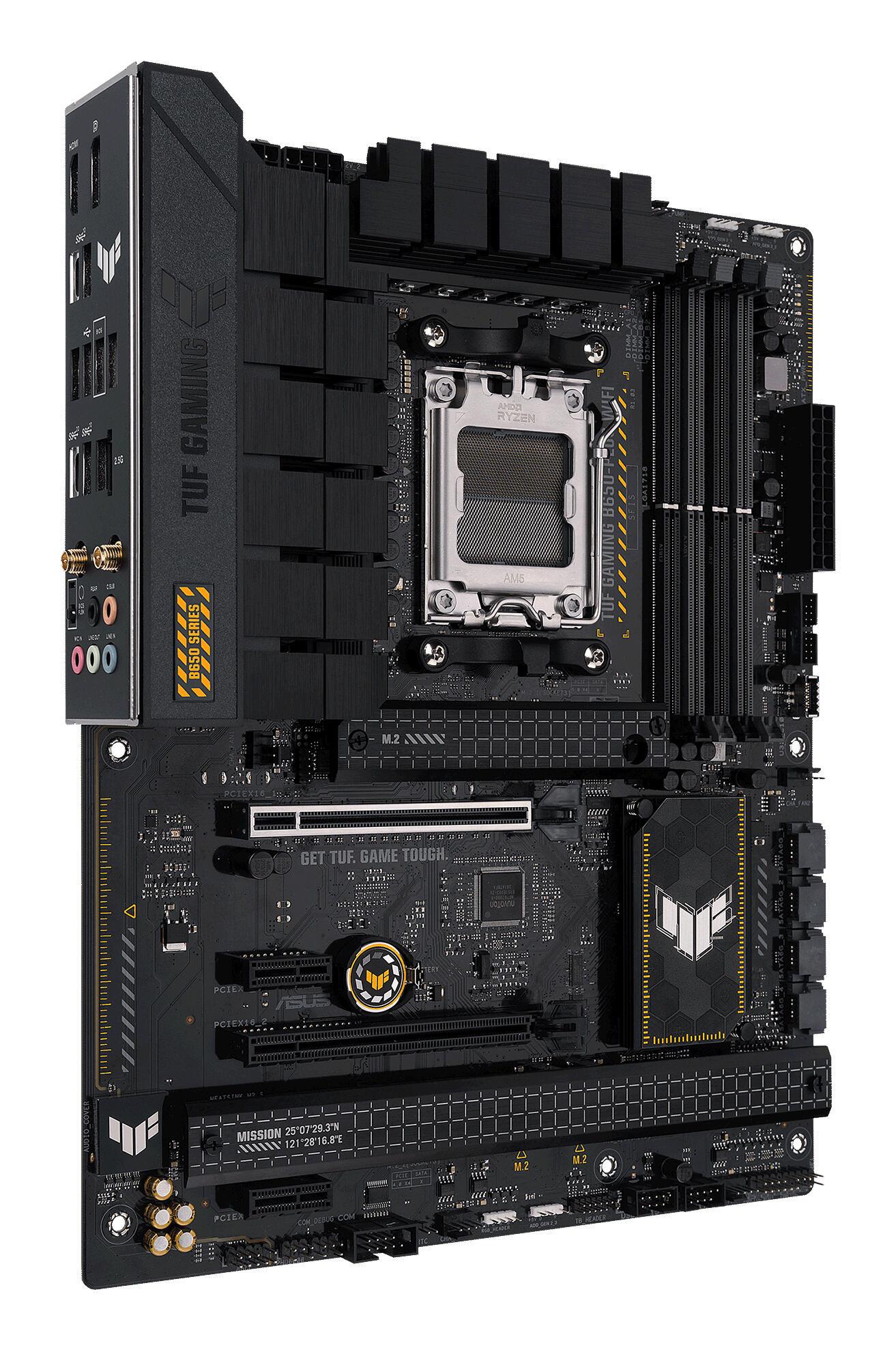 ASUS Mainboard TUF GAMING B650-PLUS WIFI / 90MB1BZ0-M0EAY0 Black