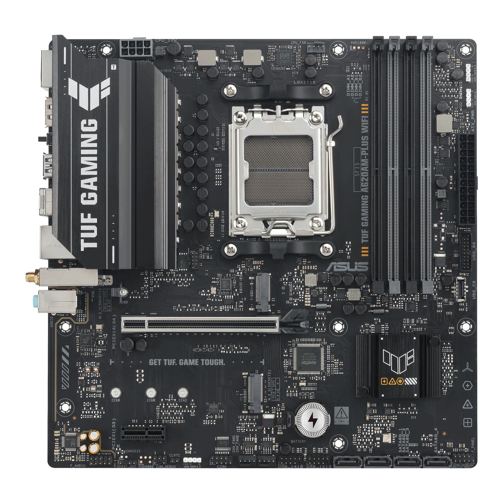 ASUS Carte mère TUF GAMING A620AM-PLUS WIFI mATX / 90MB1MZ0-M0EAY0