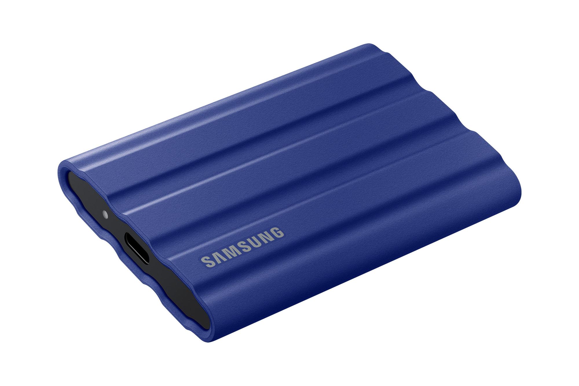 Samsung SSD esterno T7 Shield 2TB / MU-PE2T0R/EU Blu