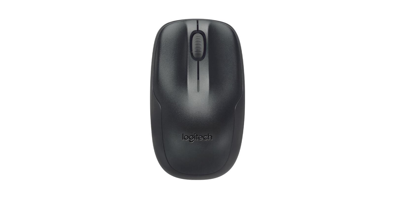 Logitech Set di mouse e tastiera MK220 / 920-003161 Nero