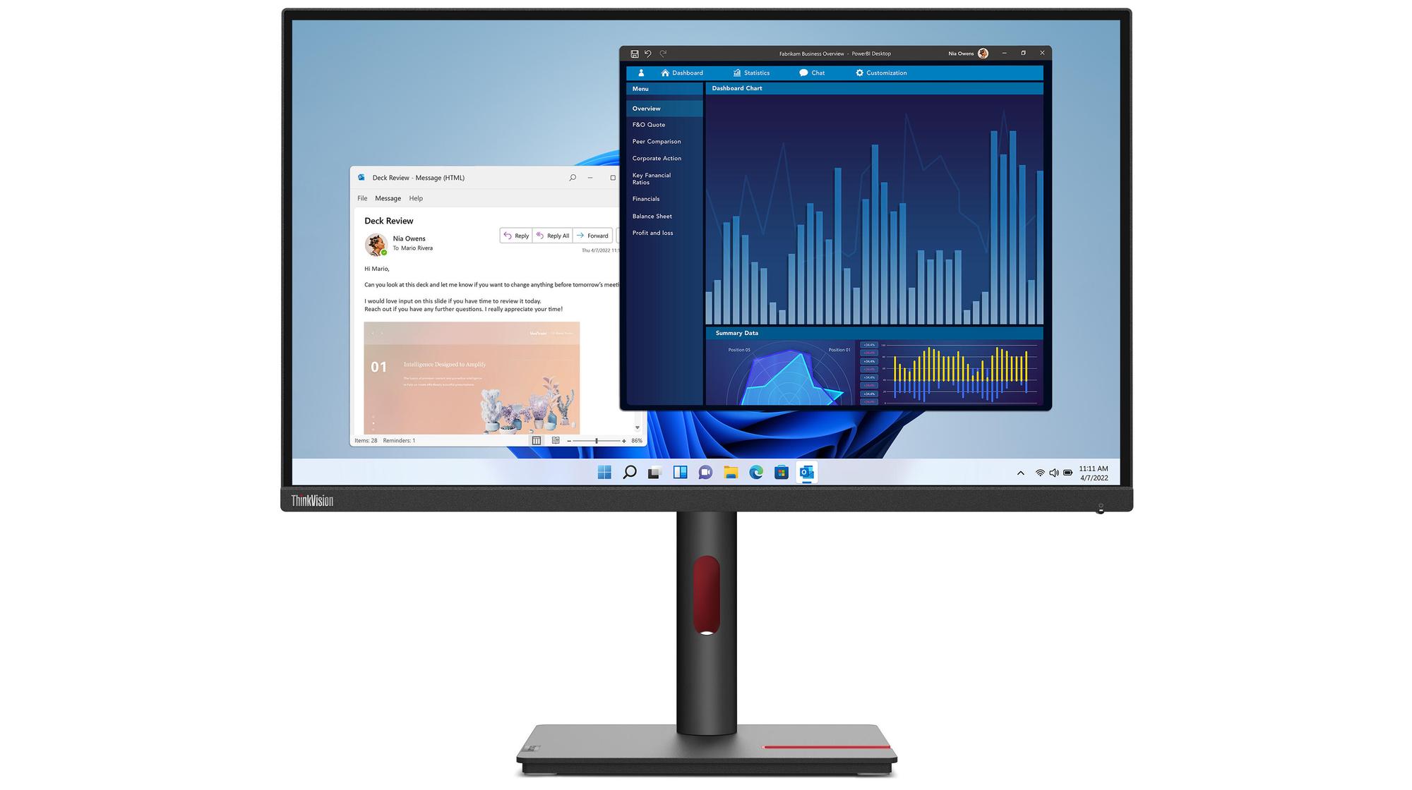 Lenovo Monitor 63A9GAT / 63A9GAT1EU Negro 68,6 cm (27")