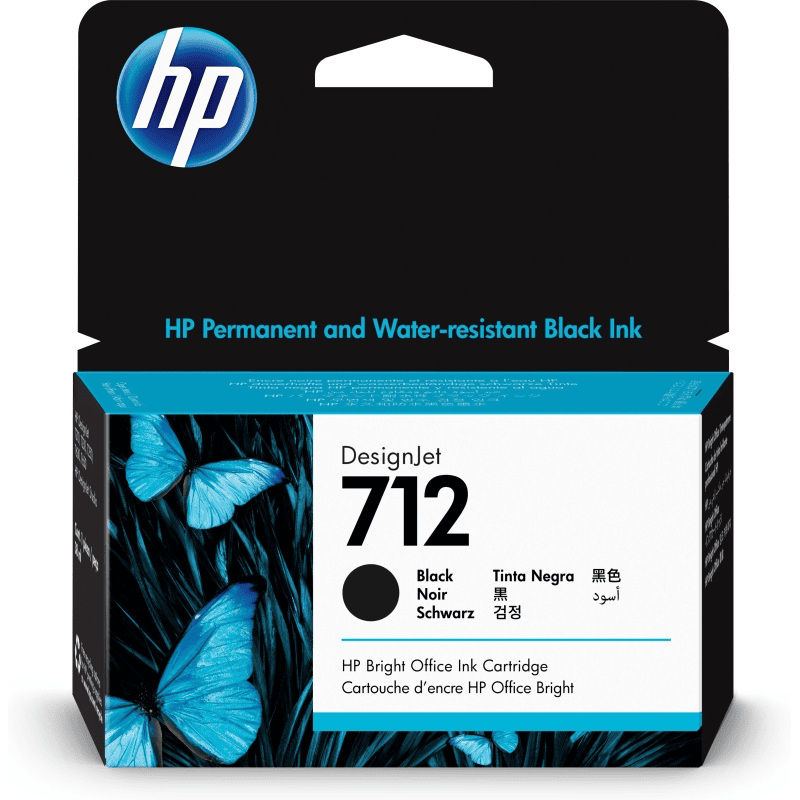 HP Inchiostro 712 / 3ED70A Nero