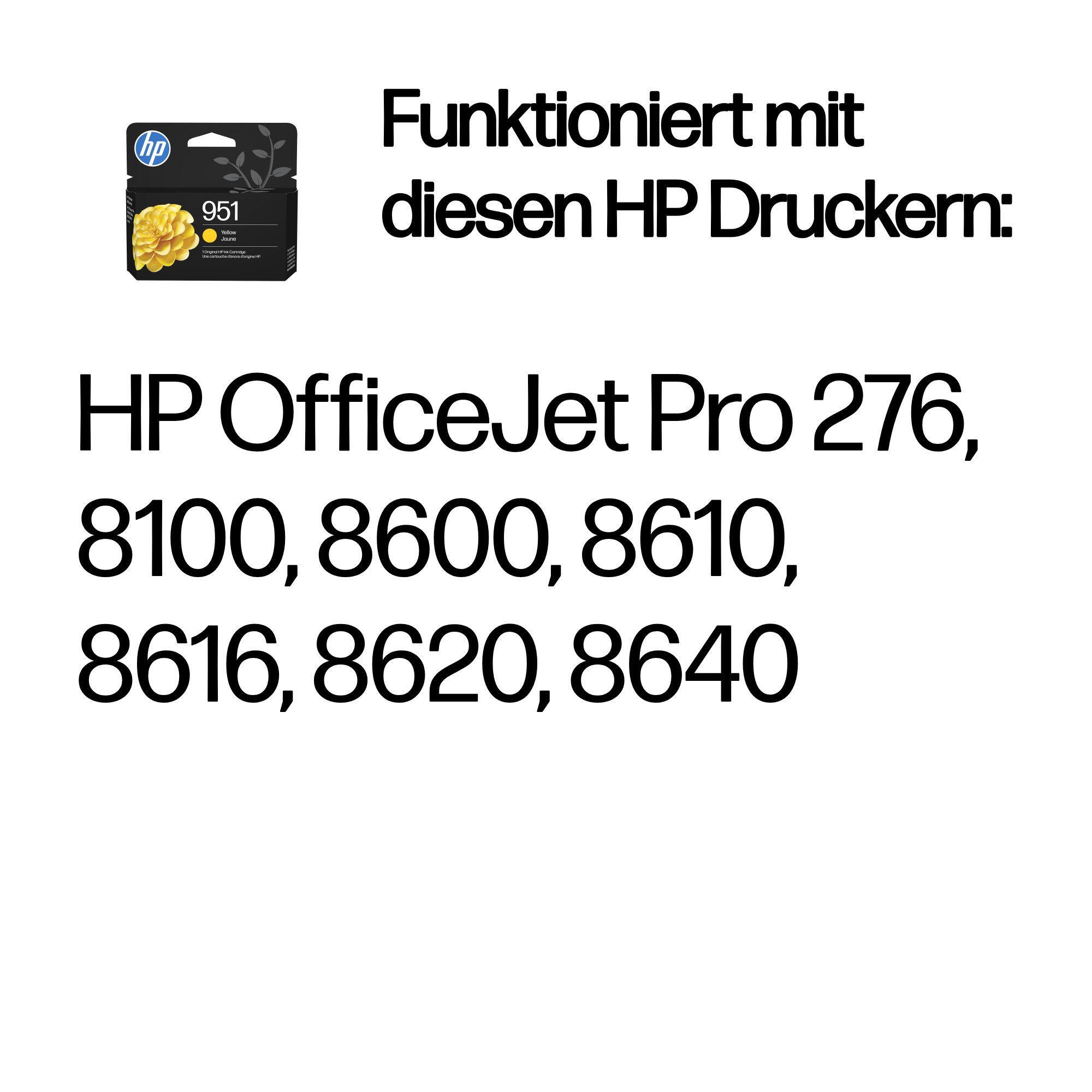 HP Encre 951 / CN052AE Jaune