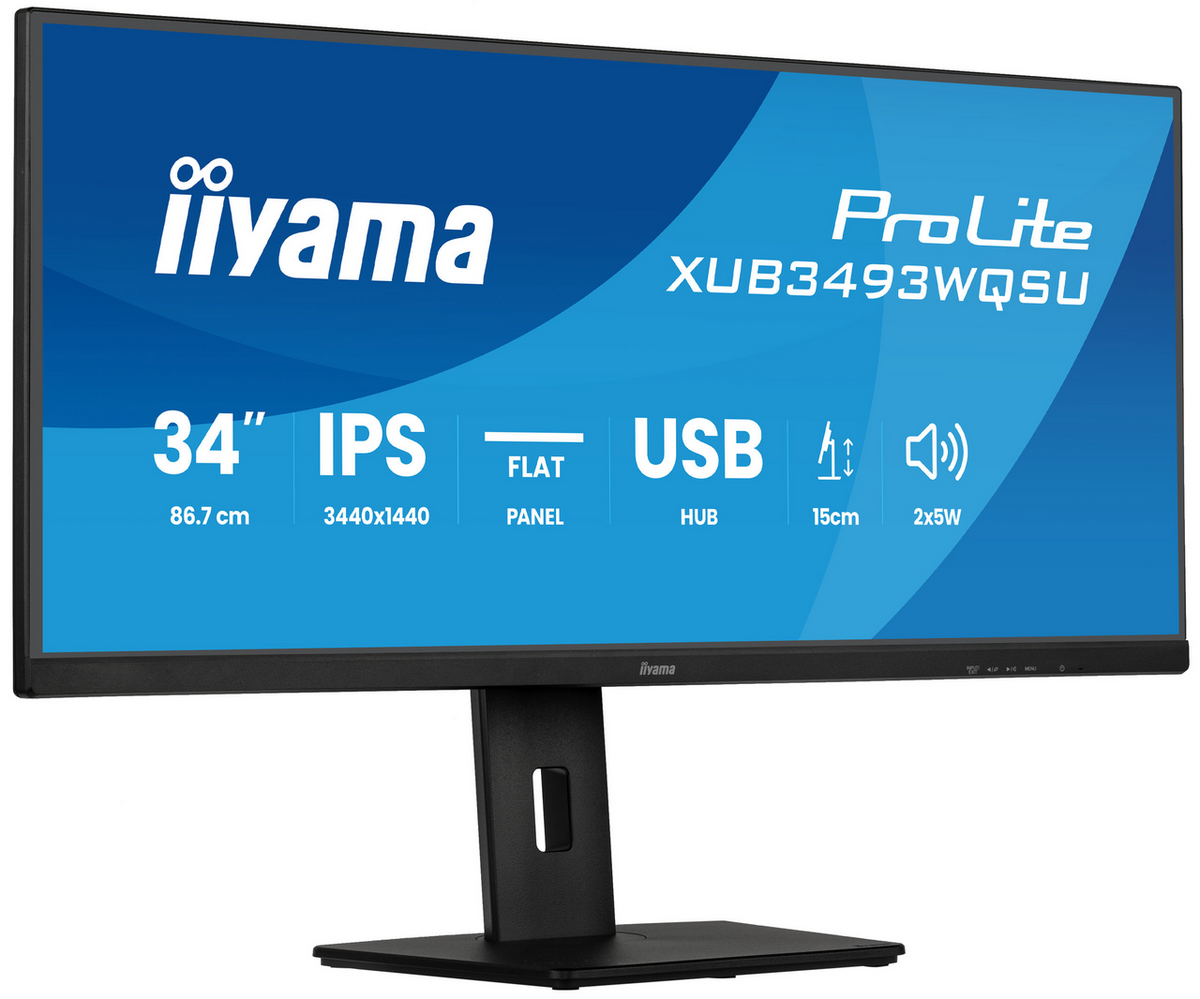 IIYAMA Monitor XUB3493WQSU-B6 / XUB3493WQSU-B6 Nero (34 ")