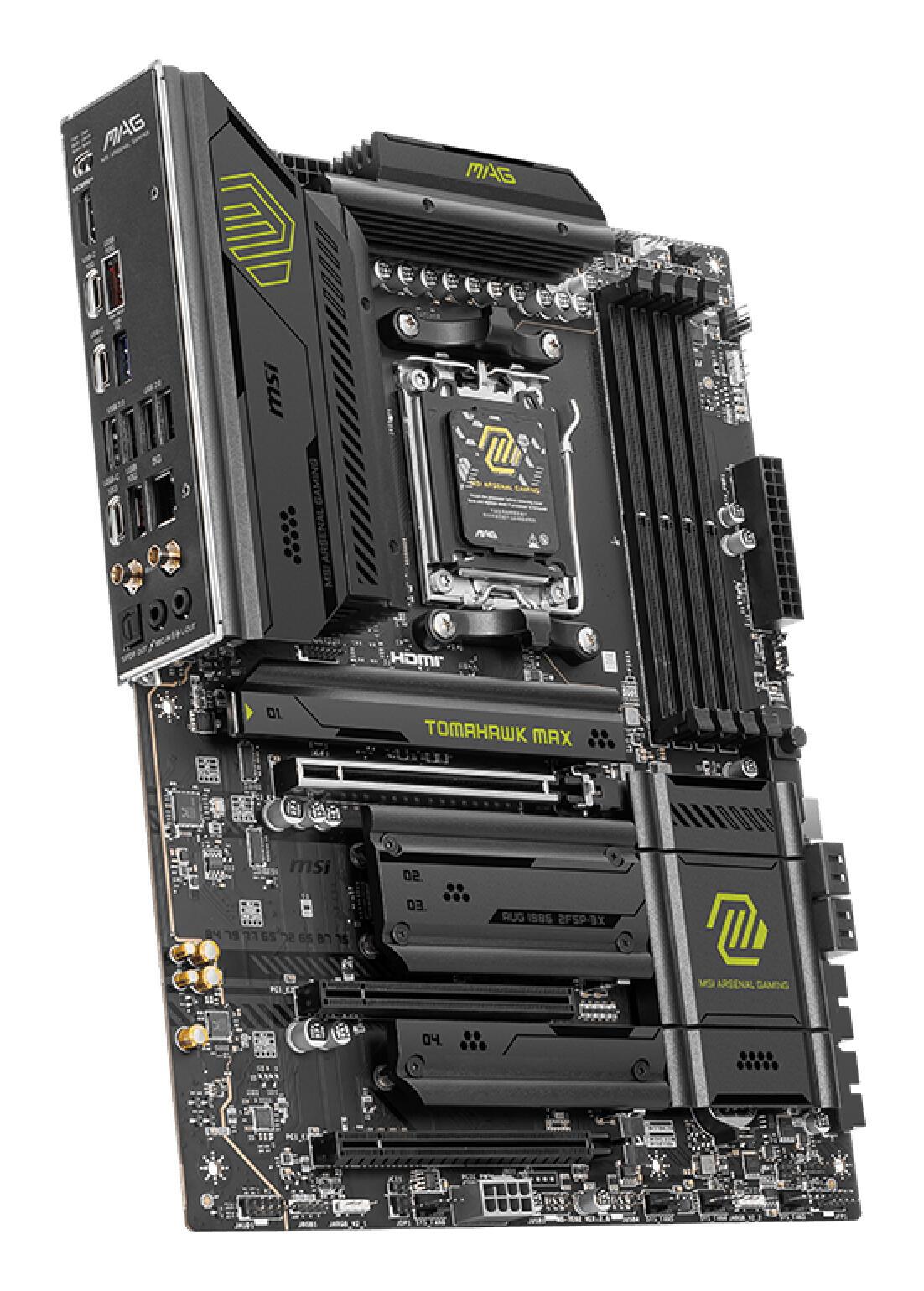 MSI Mainboard MAG B850 TOMAHAWK MAX WIFI / 7E62-002R White