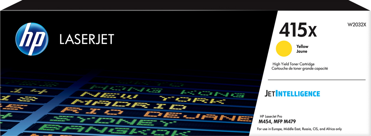 HP Toner 415X / W2032X Giallo XL