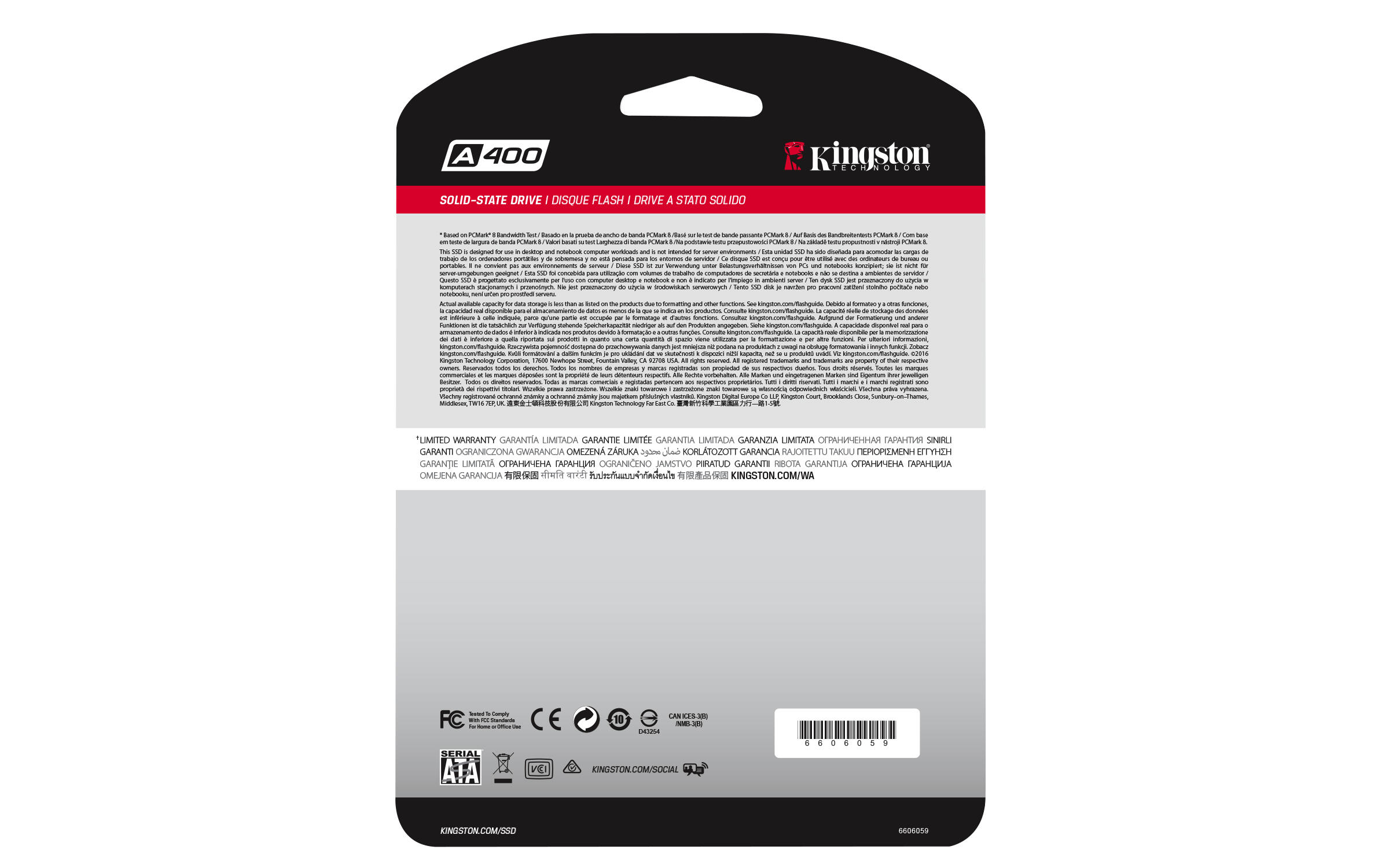 Kingston A400 SATA 240GB / SA400S37/240G Black
