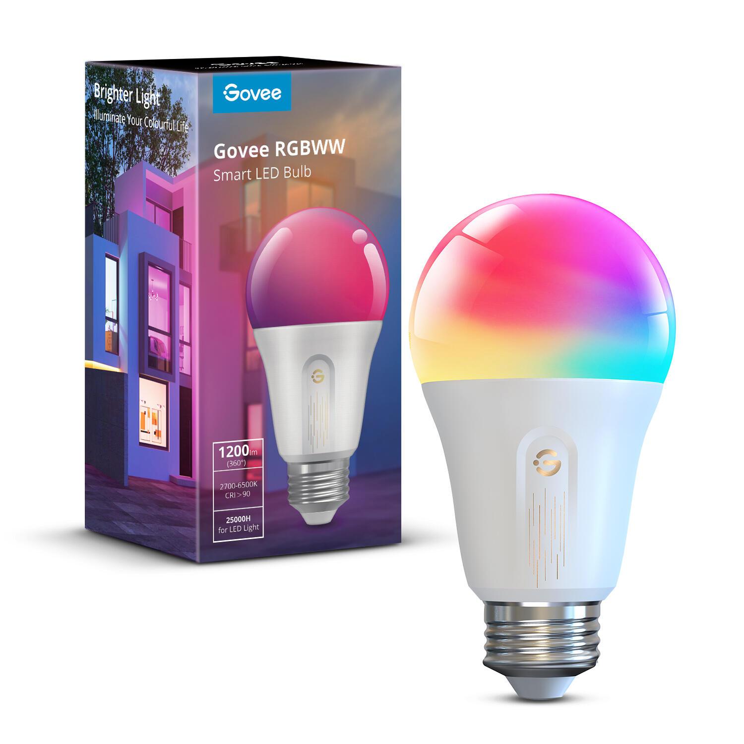 Govee Bombilla LED RGBWW Smart LED Bulb / H6009 Blanco