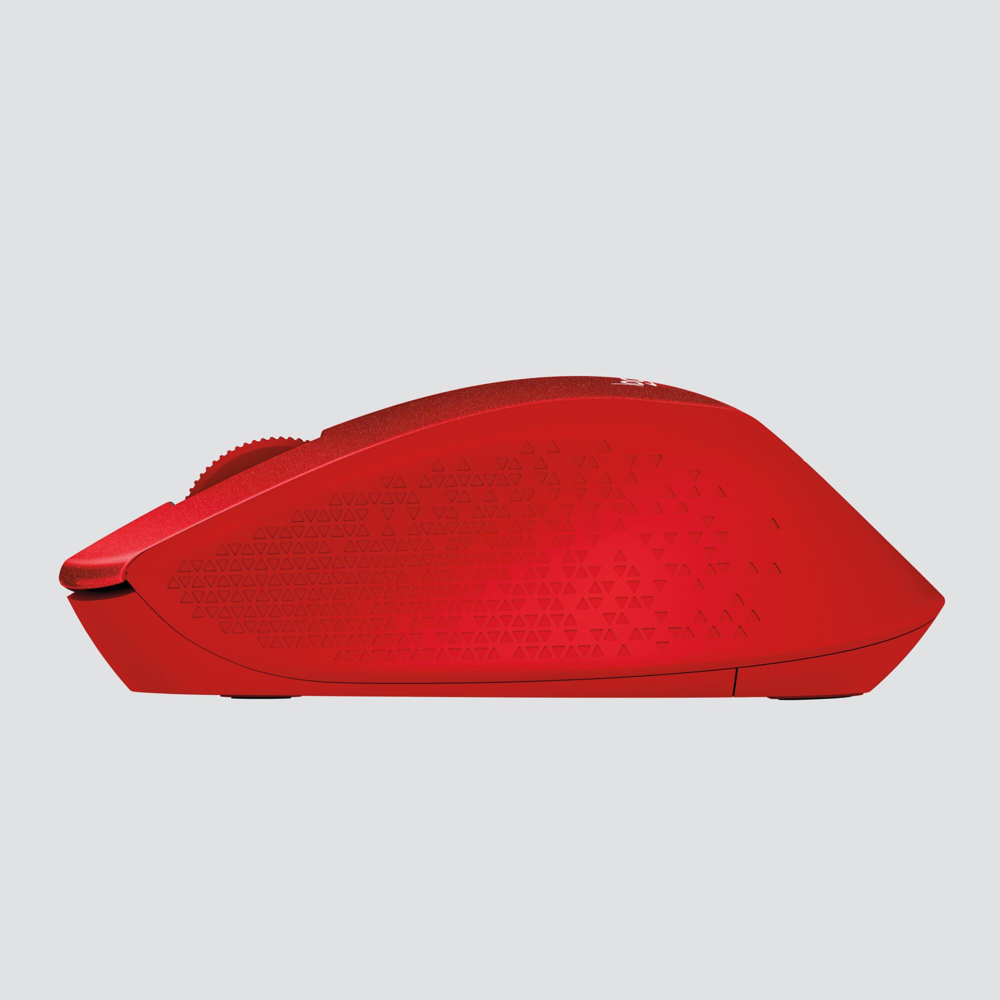 Logitech Maus M330 Silent Plus / 910-004911 Rot