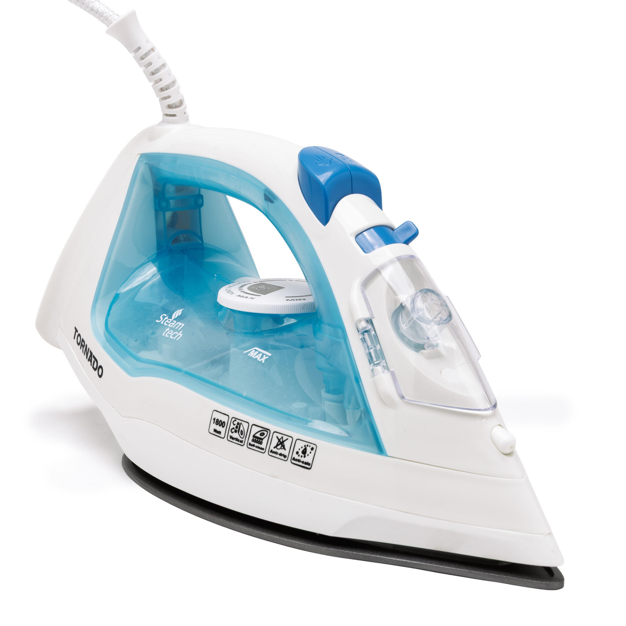 TORNADO Plancha de vapor TST-1800B Blanco
