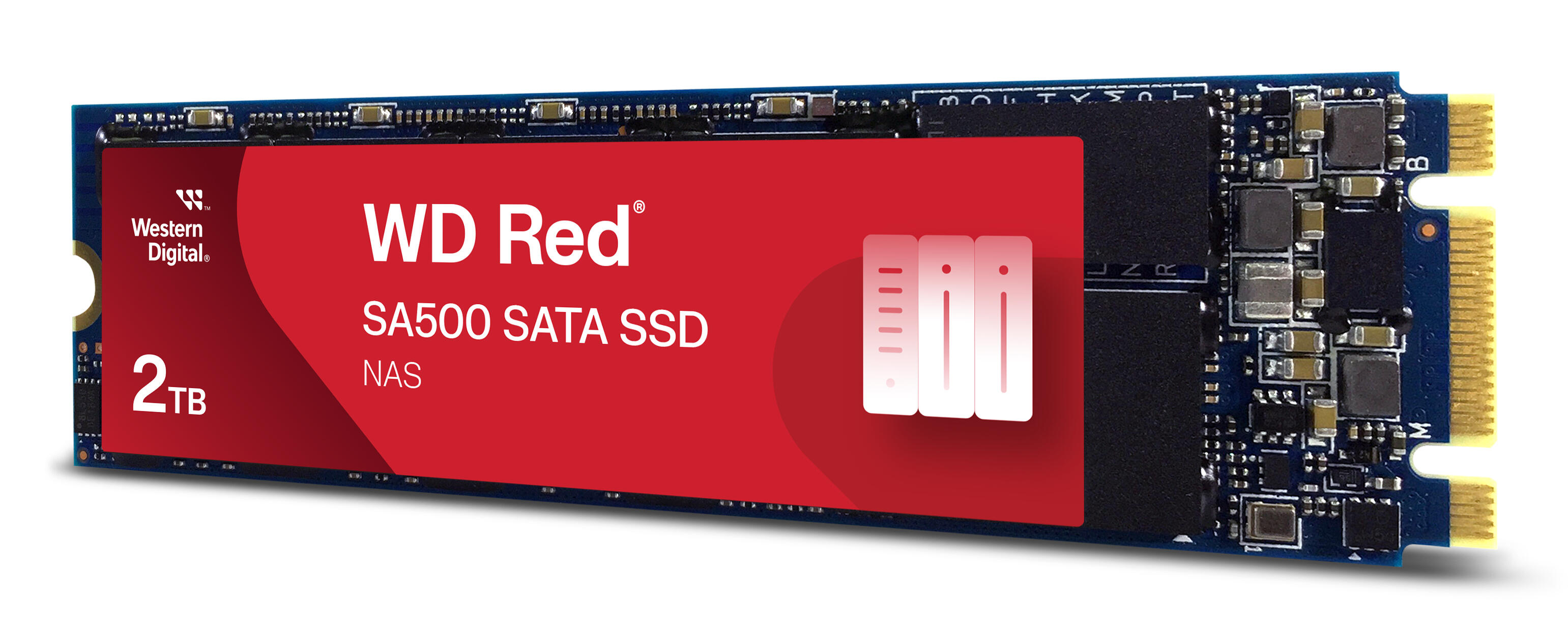 Western Digital SSD M.2 Red SA500 NAS 2TB / WDS200T1R0B-68A4Z0