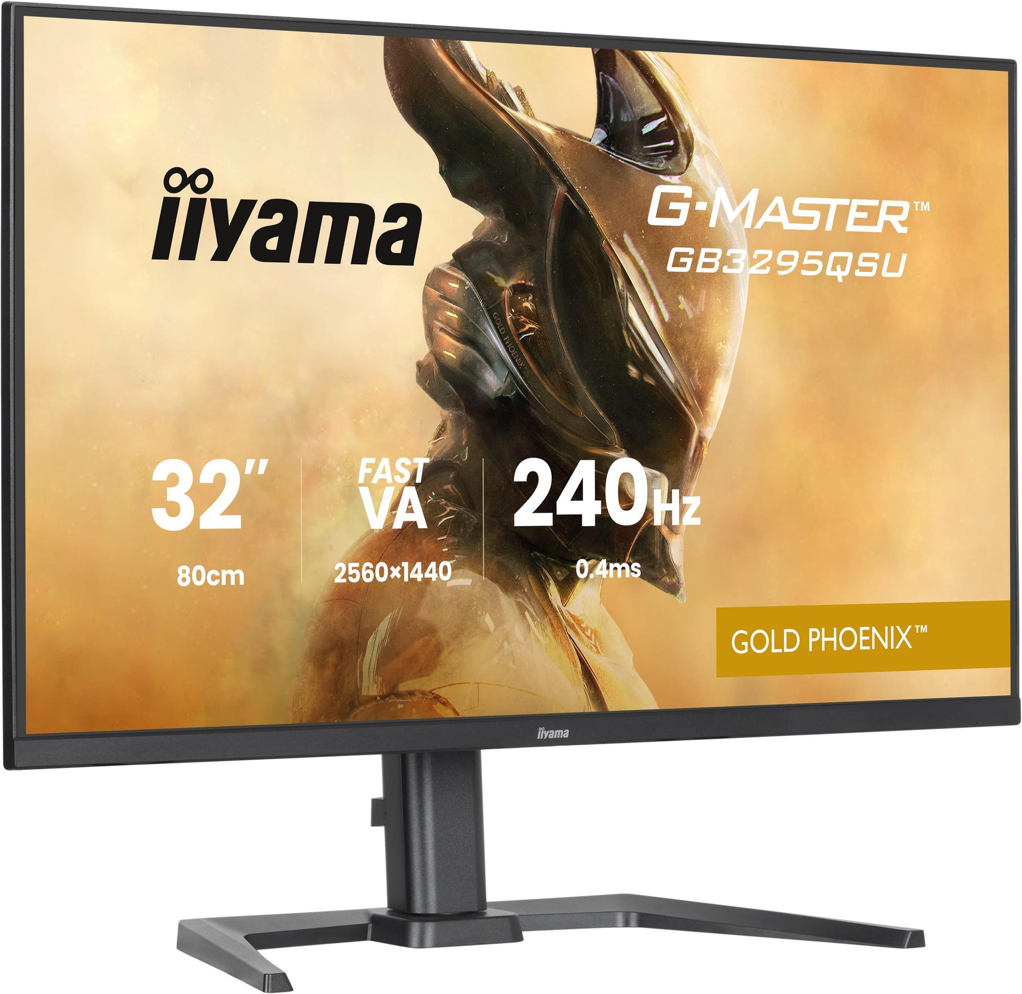 iiyama Monitor G-MASTER GB3295QSU / GB3295QSU-B1 Nero 80 cm (31,5")