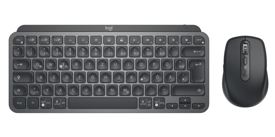 Logitech Set de ratón y teclado MX Keys Mini Business / 920-011054 Negro