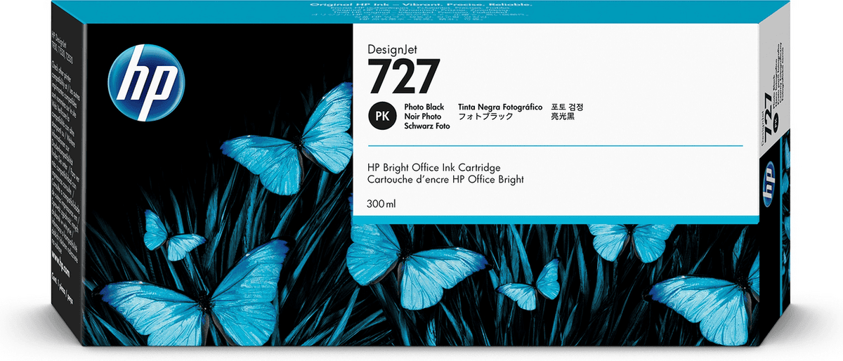 HP Tinte 727 / F9J79A Foto Schwarz XXL