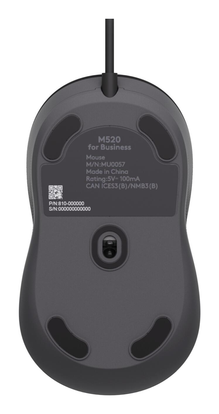 Logitech Souris Signature M520 L / 910-007511 Graphite
