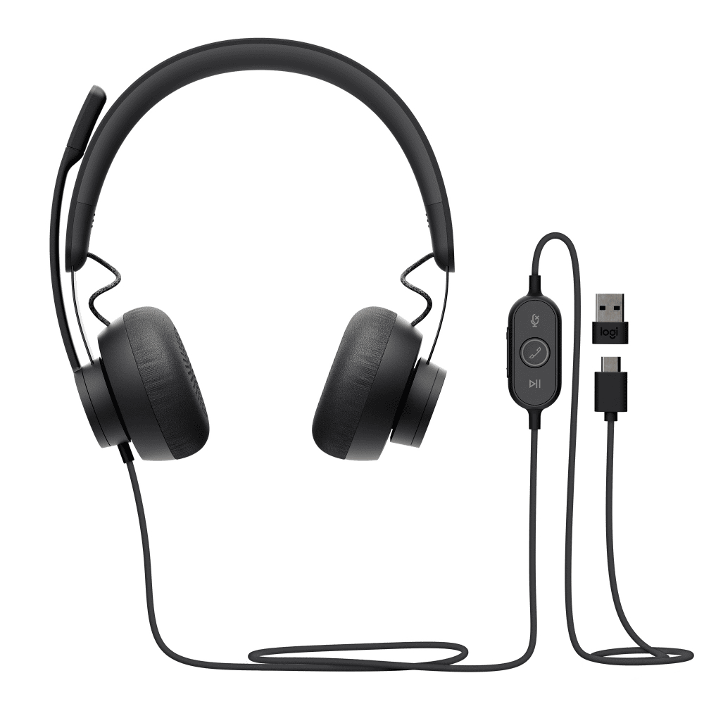 Logitech Headset ZONE750 / 981-001104 Dark grey