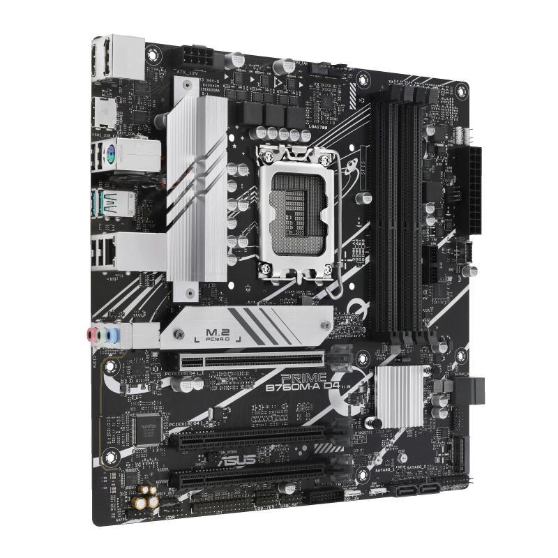 ASUS Mainboard PRIME B760M-A D4-CSM / 90MB1D00-M1EAYC Schwarz