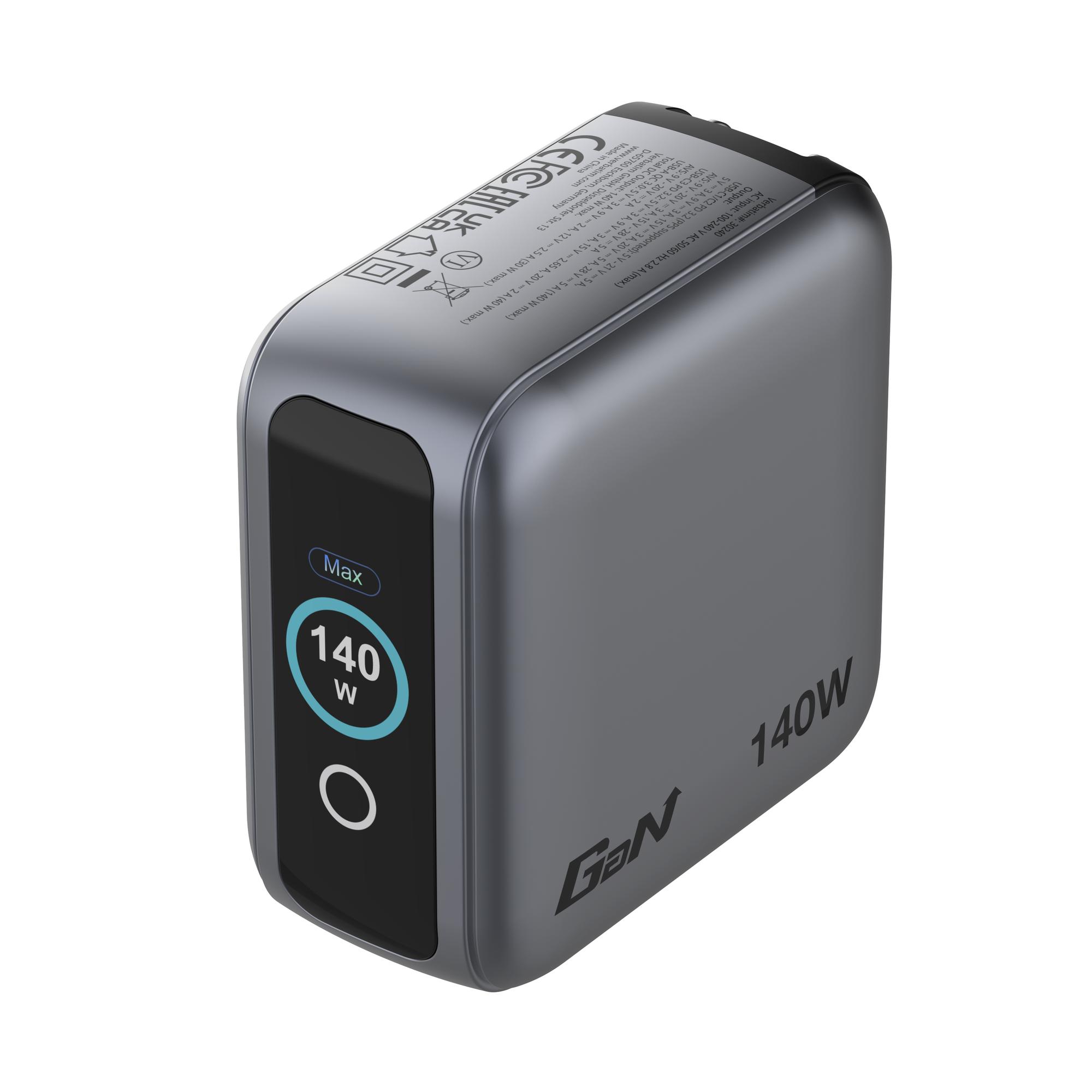 Verbatim Mini Display 140W mit Kabel / 30240 Noir