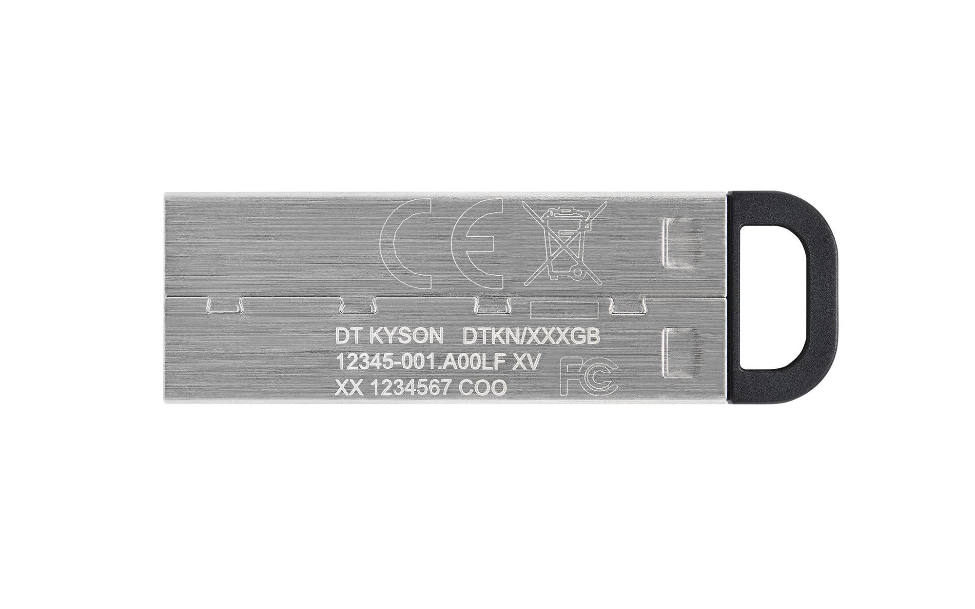 Kingston Chiave USB DataTraveler Kyson / DTKN/64GB Argento