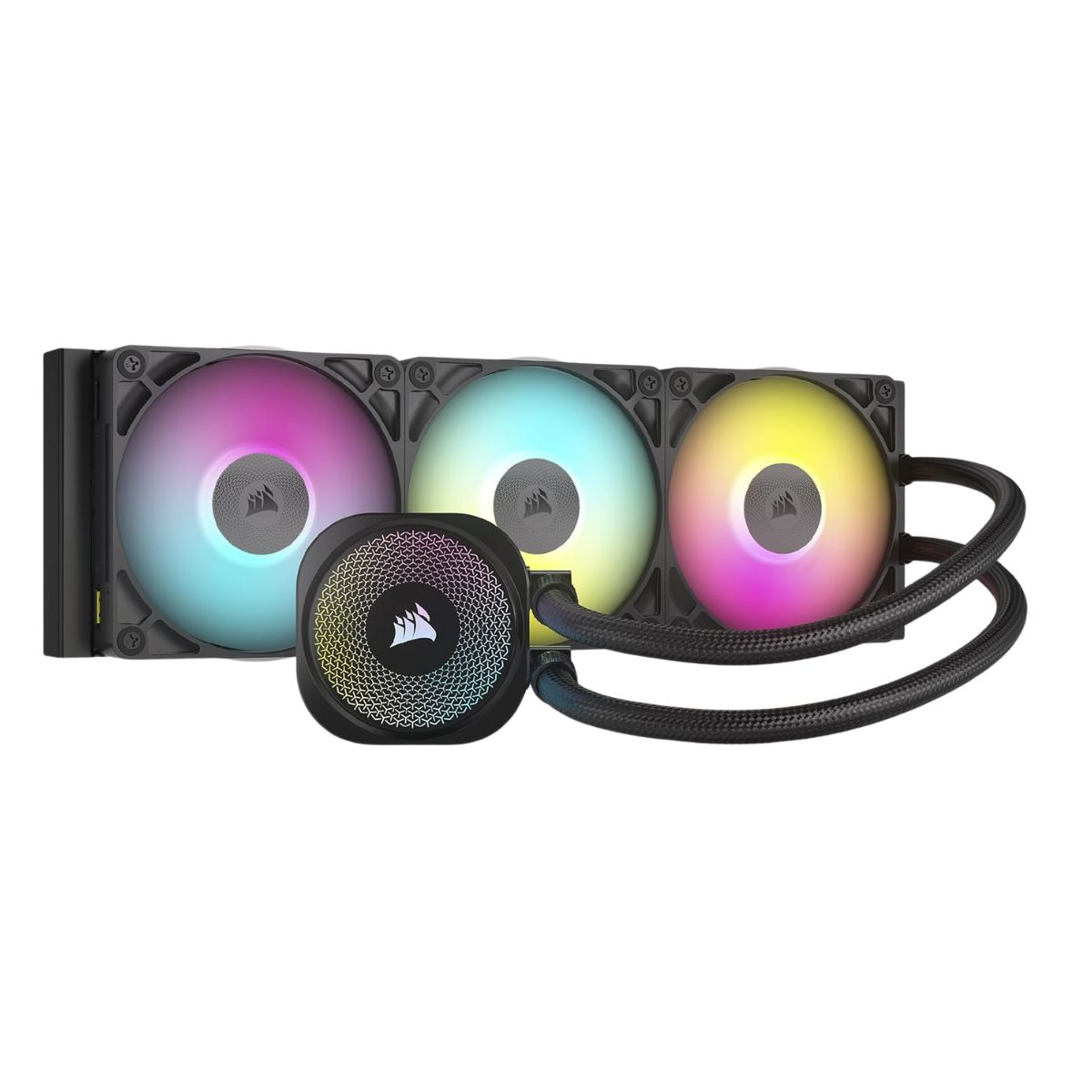 Corsair Wasserkühlung iCUE LINK TITAN 360 RX RGB AIO / CW-9061018-WW Schwarz XL
