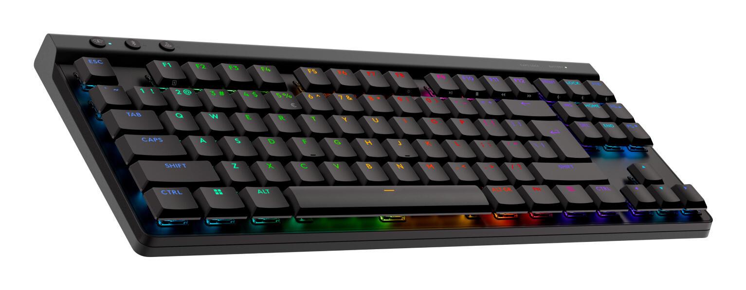 Logitech Tastatur G515 Lightspeed TKL GL Tactile / 920-012538 Schwarz Standard