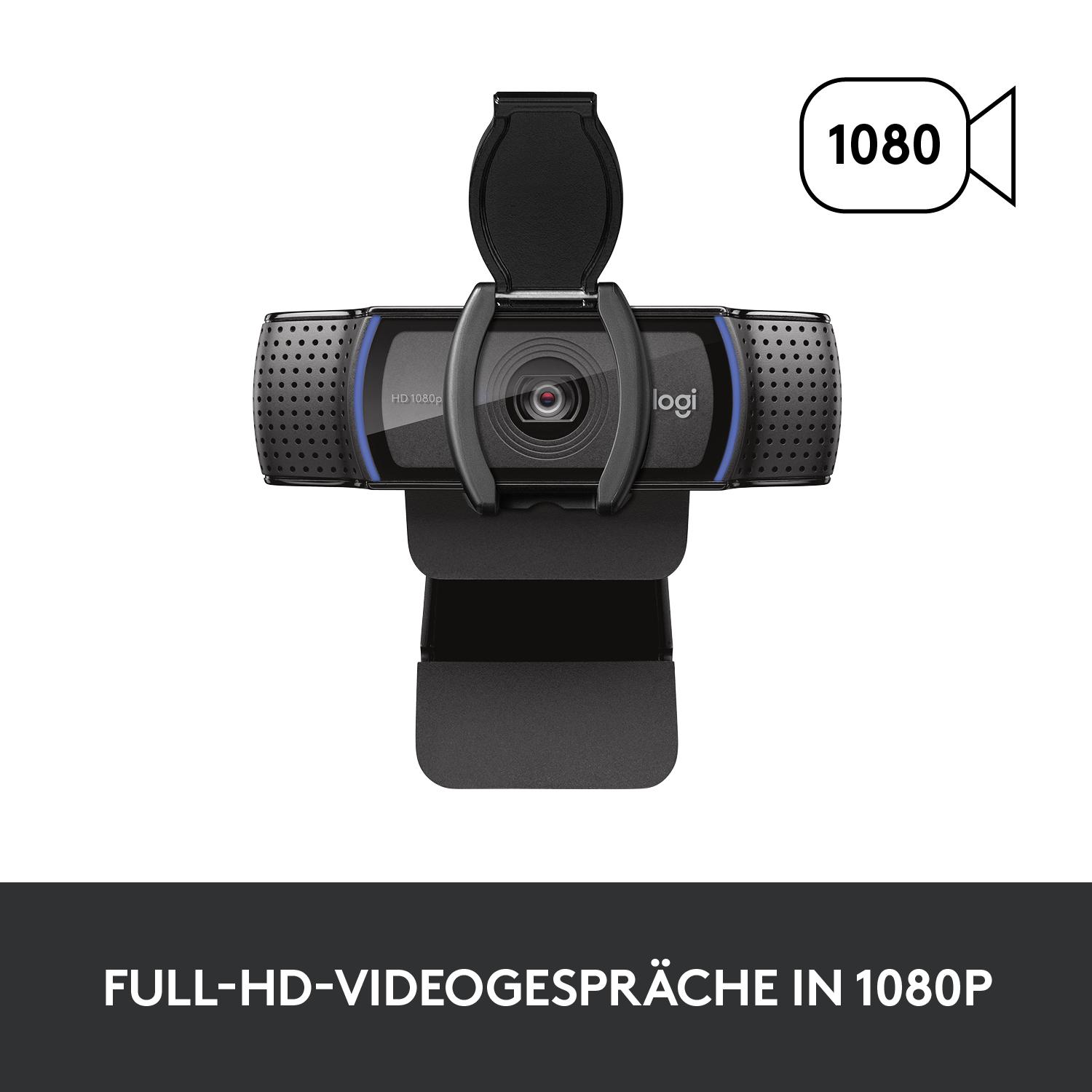Logitech Webcam C920S Pro / 960-001252 Noir