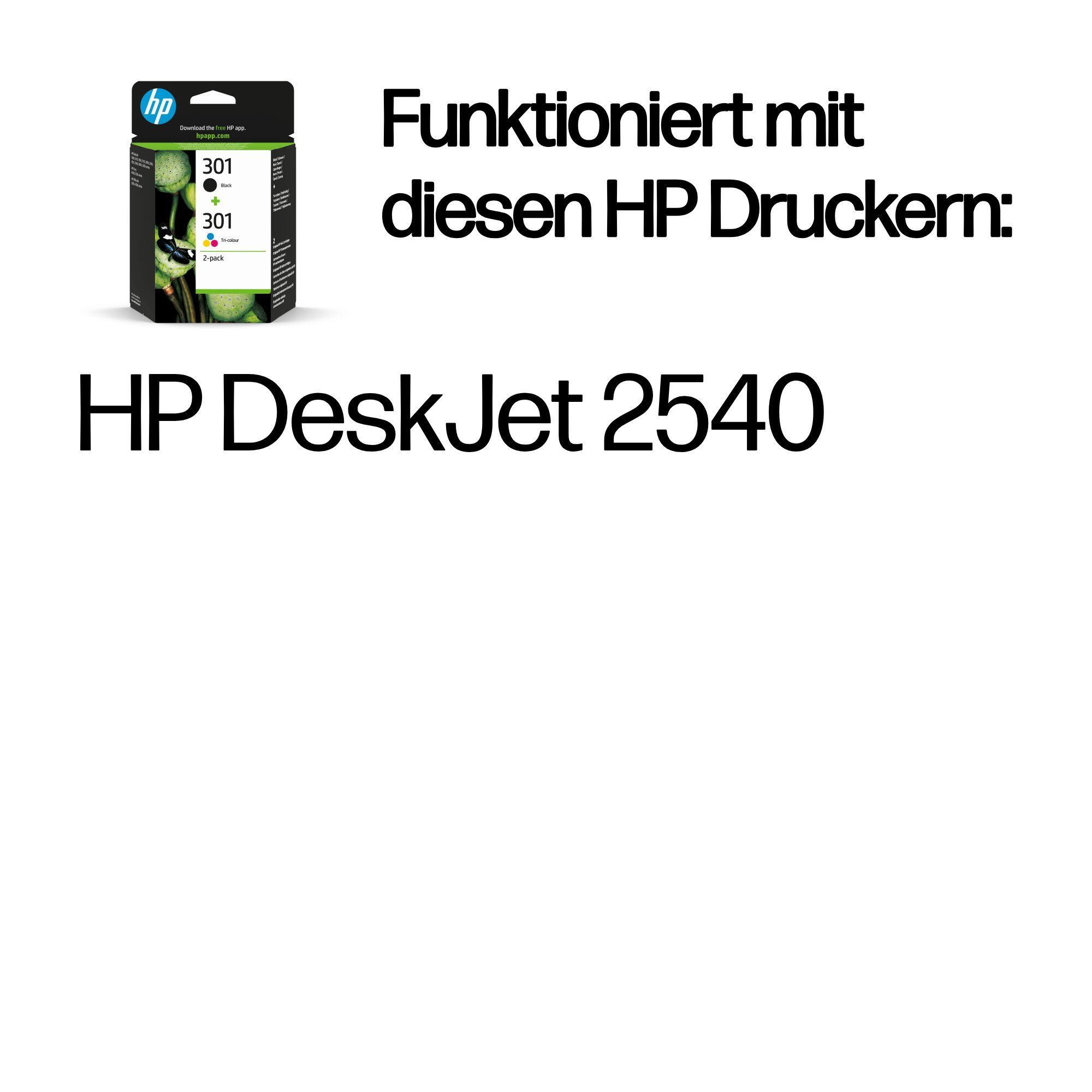 HP Tinta 301 / N9J72AE BK,C,M,Y Multipack