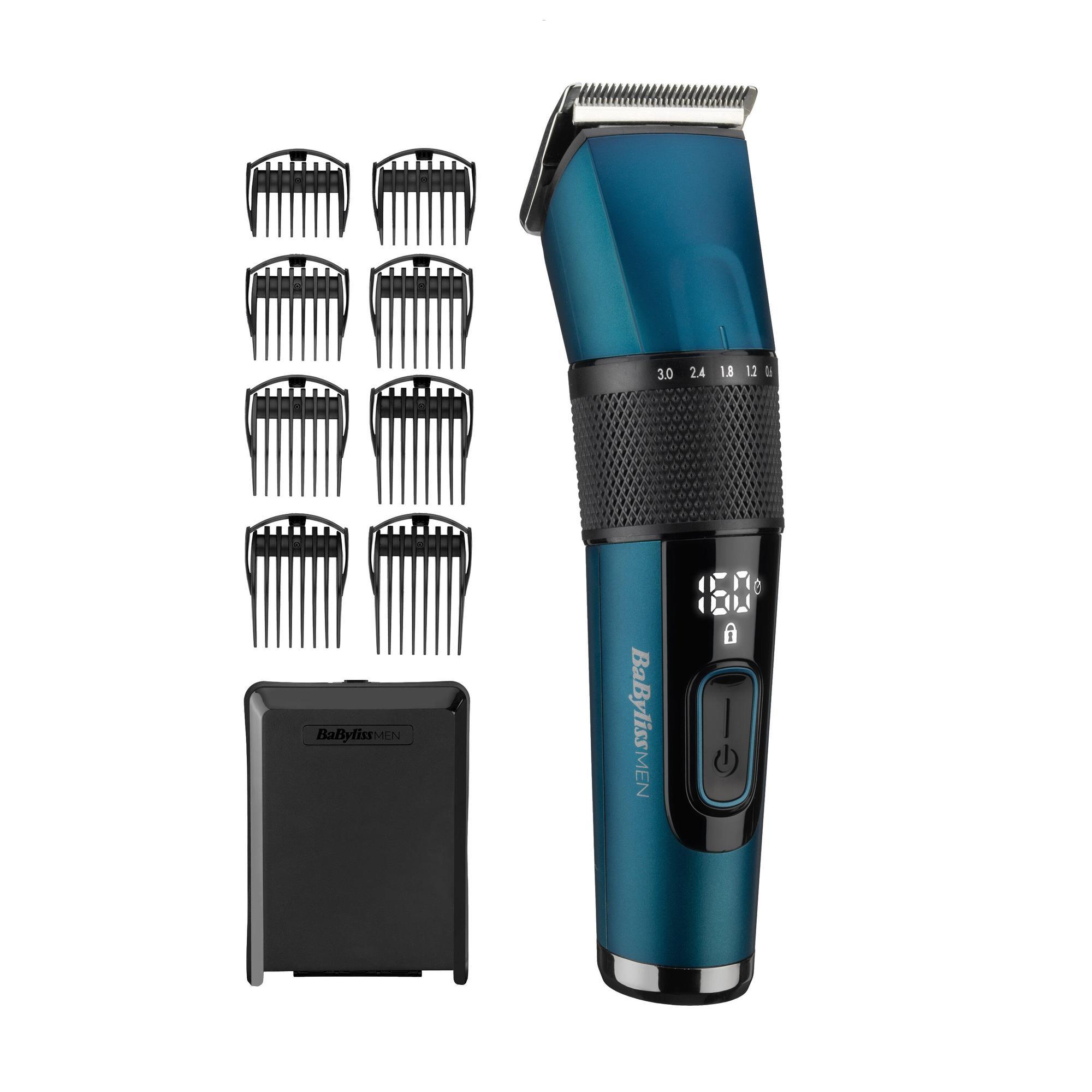 BaByliss Rasoio E990E / E990E Nero, turchese