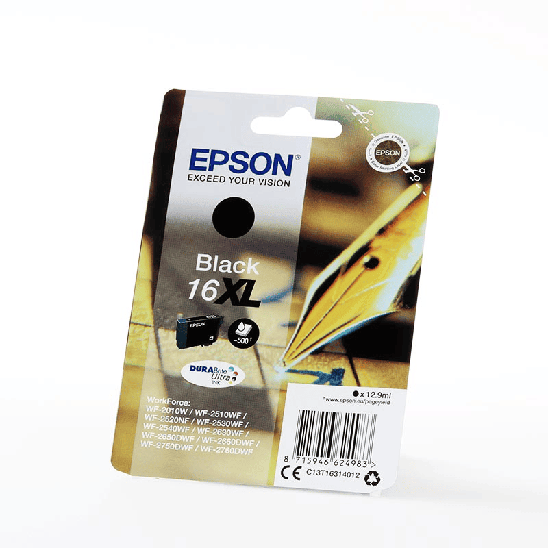 Epson Tinte 16XL / C13T16314012 Schwarz