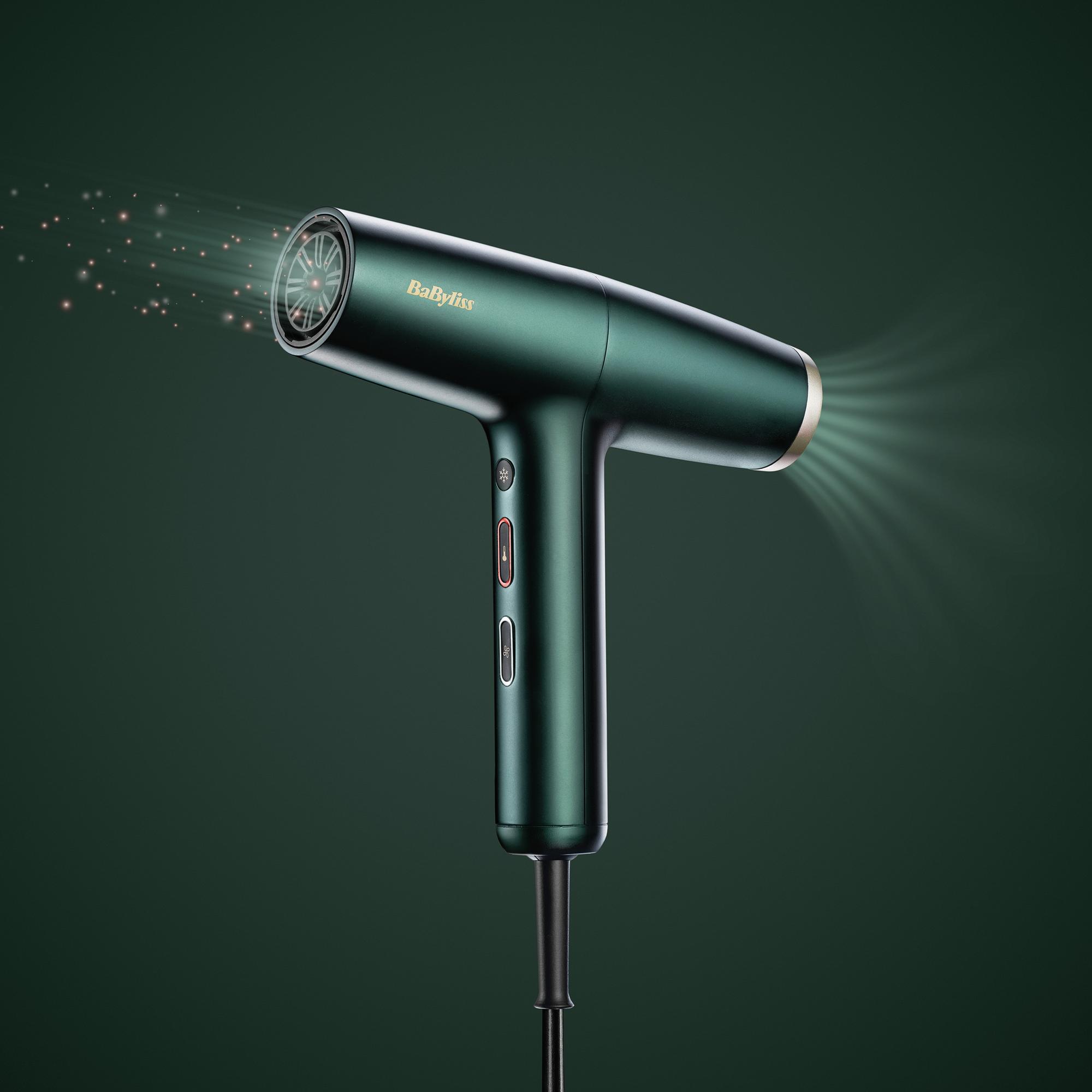 BaByliss Hair dryer Air Power Pro / D6555DCHE Gold, green