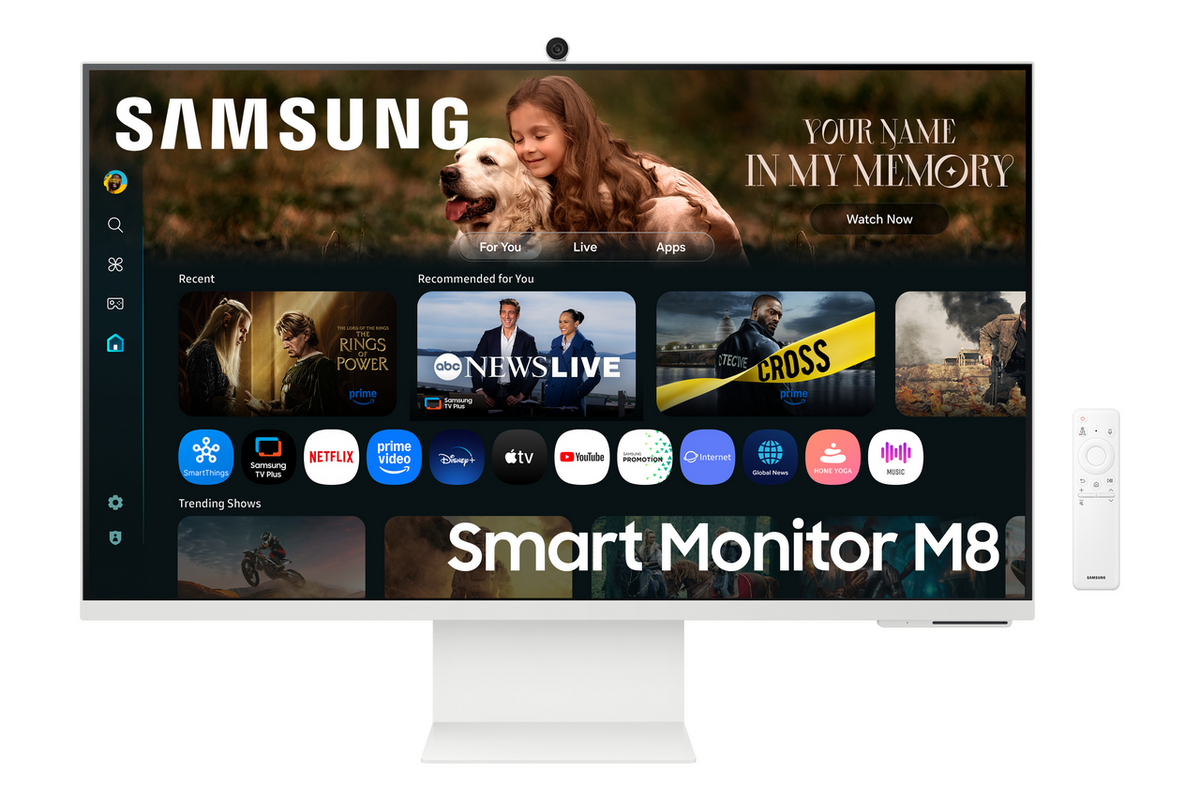 Samsung Monitor ViewFinity LS32FM801UU / LS32FM801UUXEN Weiß