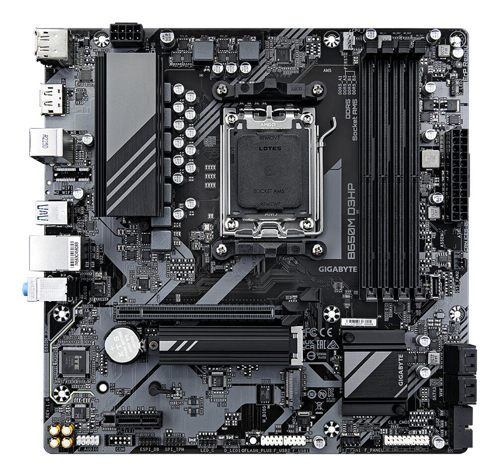 GIGABYTE Scheda madre B650M D3HP Marrone