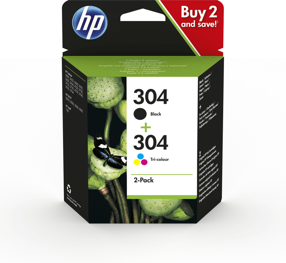 HP Ink 304 / 3JB05AE BK,C,M,Y Multipack