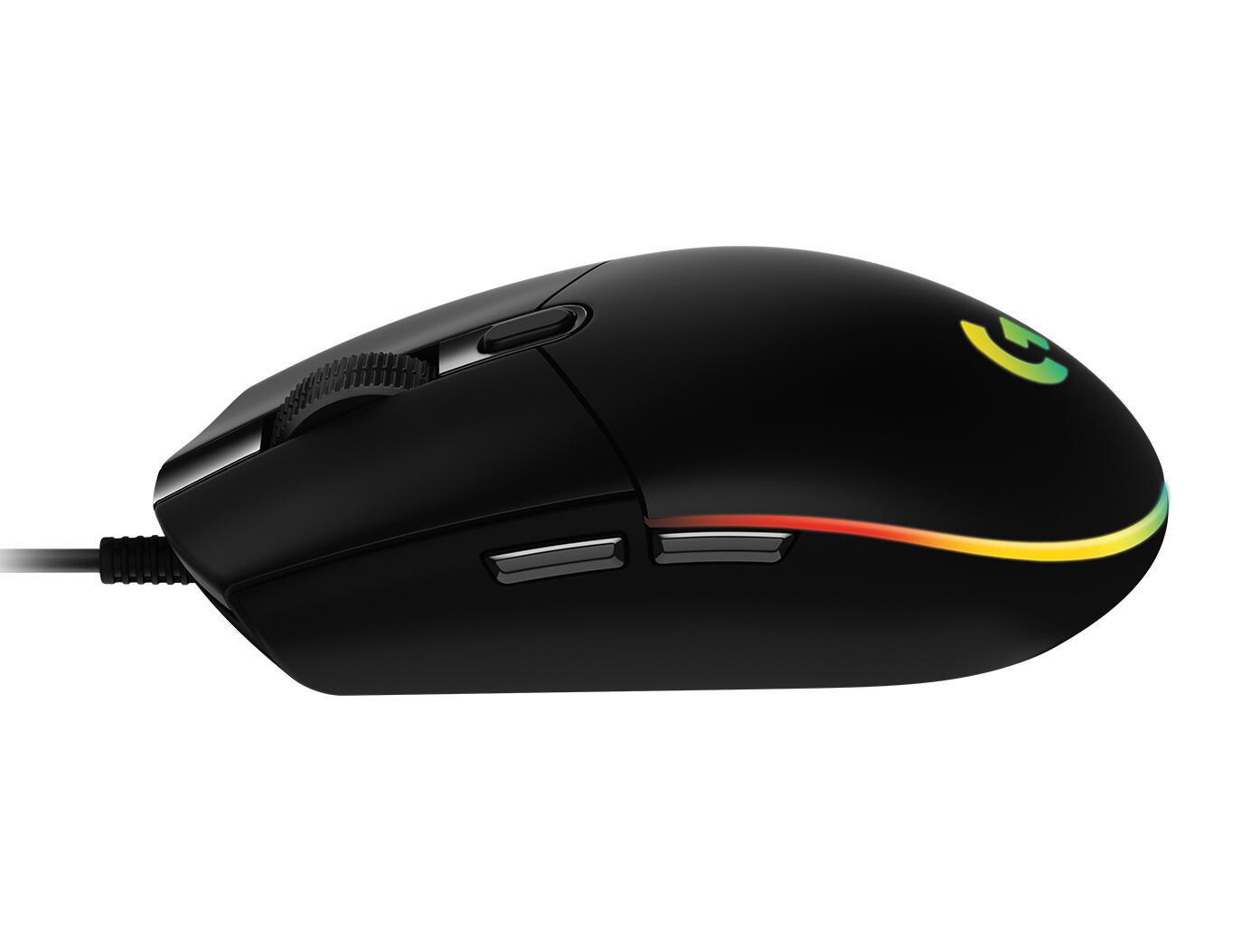 Logitech Maus G102 Lightsync / 910-005823 Schwarz