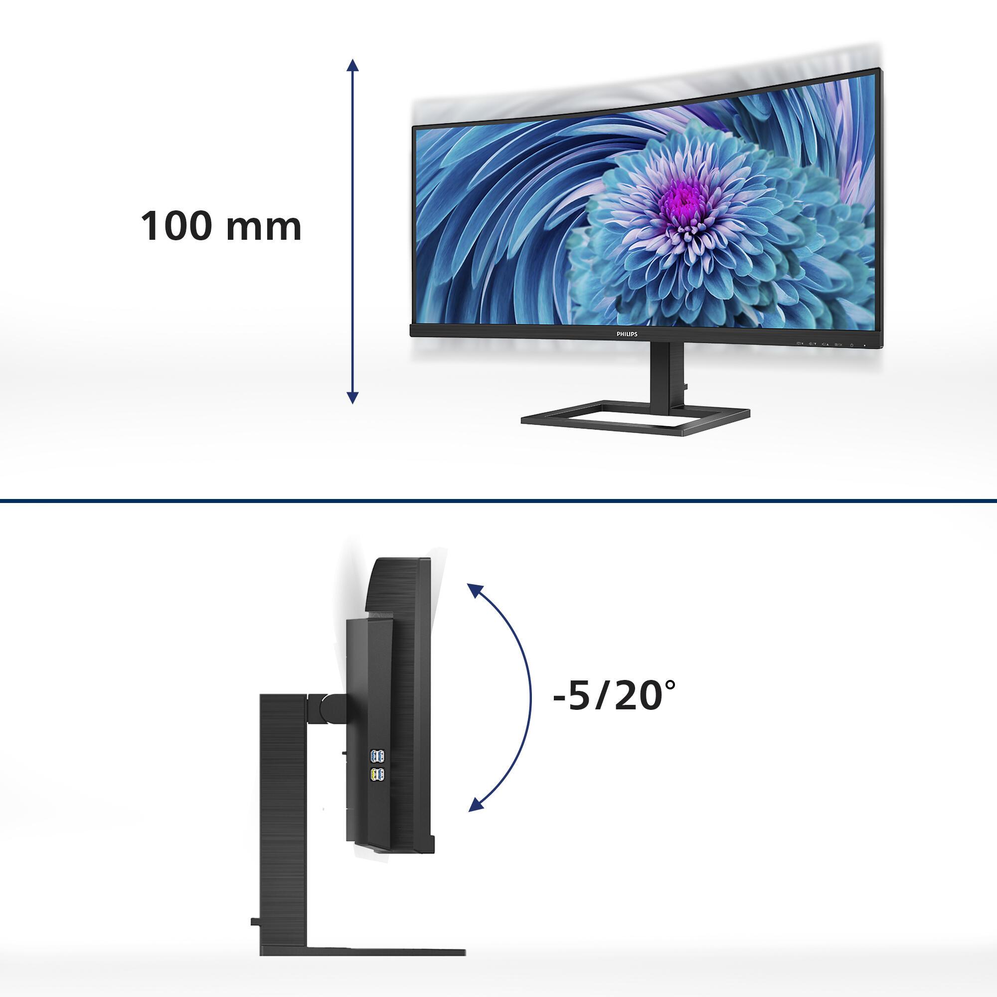 Philips Monitor 346E2CUAE/00 / 346E2CUAE/00 Negro