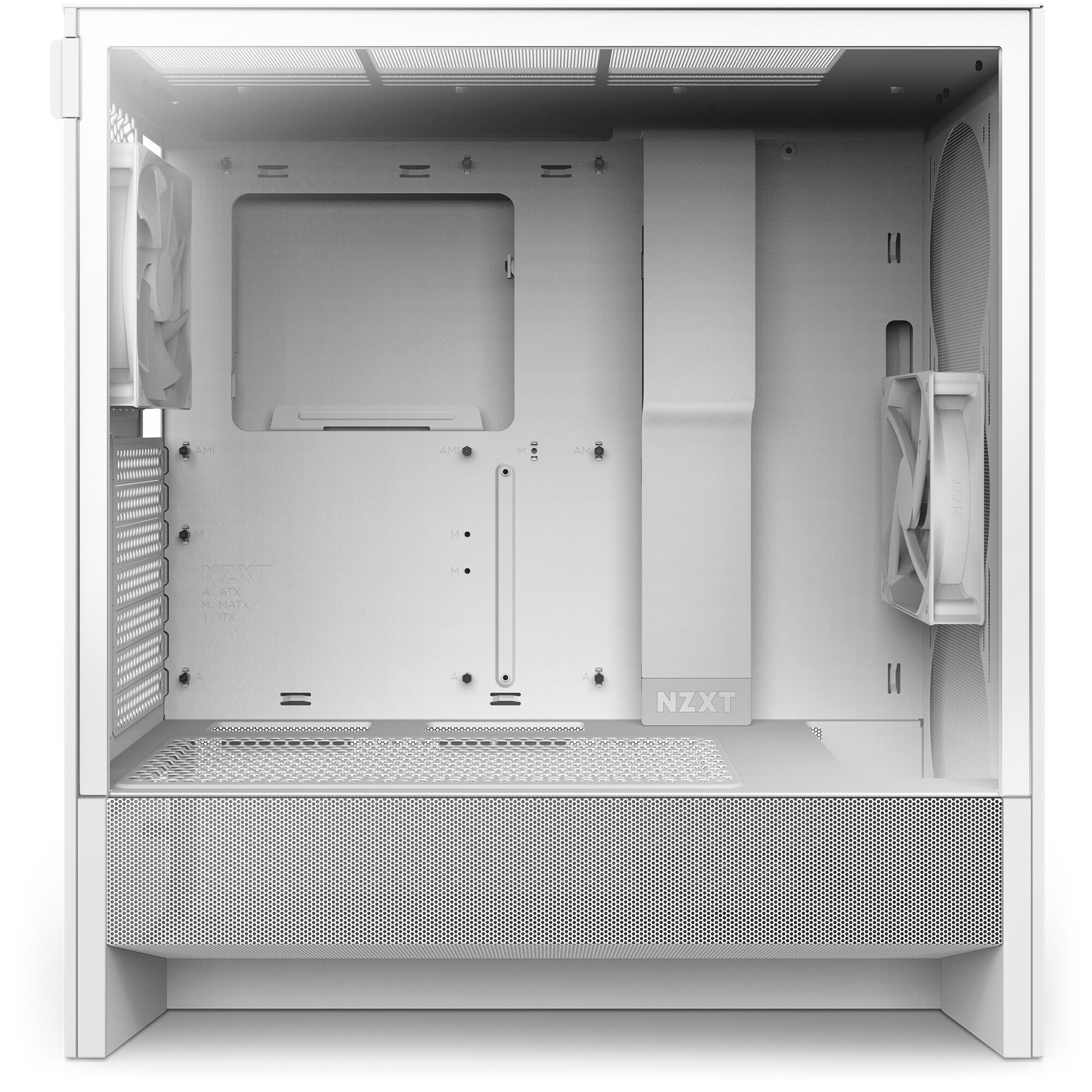NZXT Alloggiamento per PC H series H5 Flow / CC-H52FW-01 Bianco
