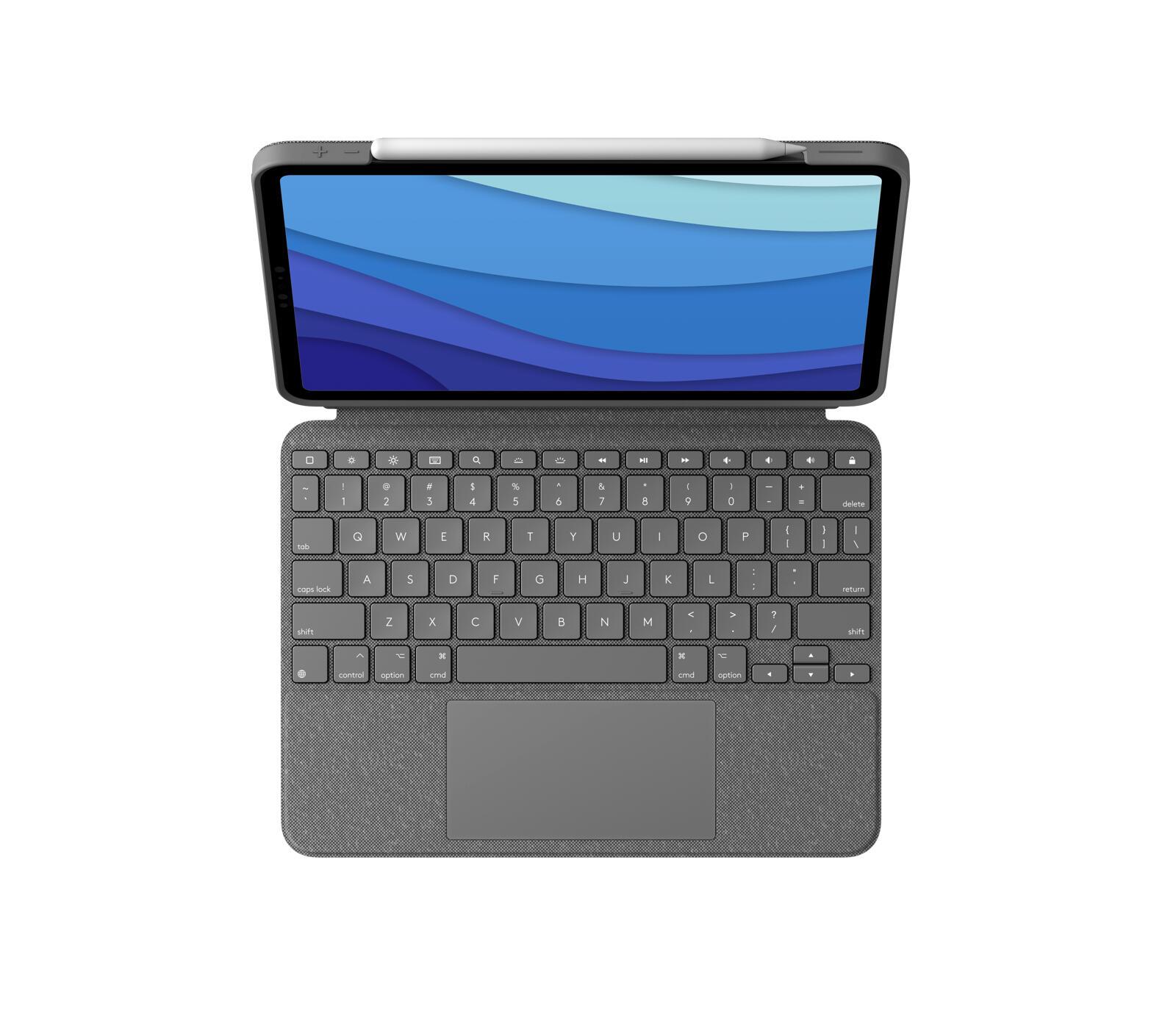 Logitech Housse et clavier Combo Touch iPad Pro / 920-010142 Gris