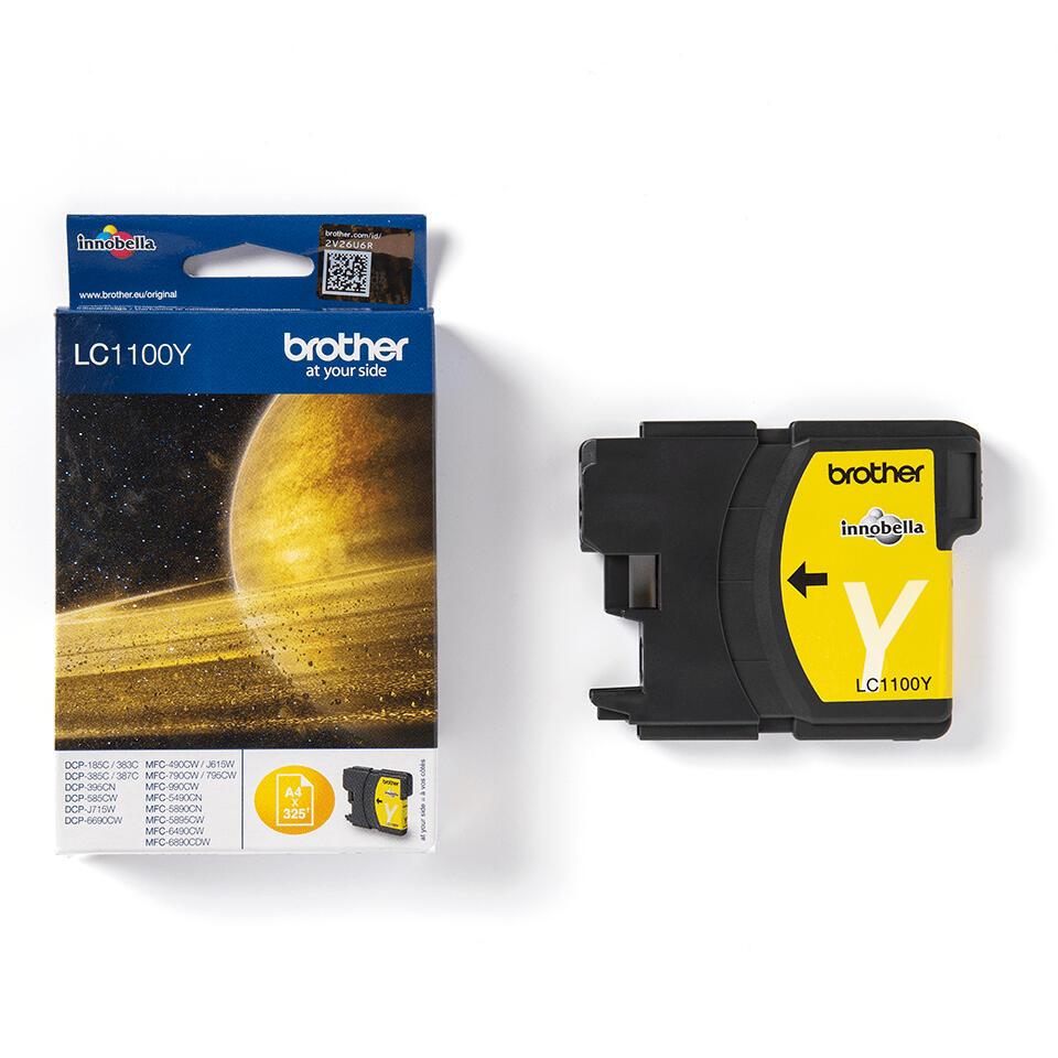 Brother Ink LC-1100Y / LC1100Y Yellow Standard