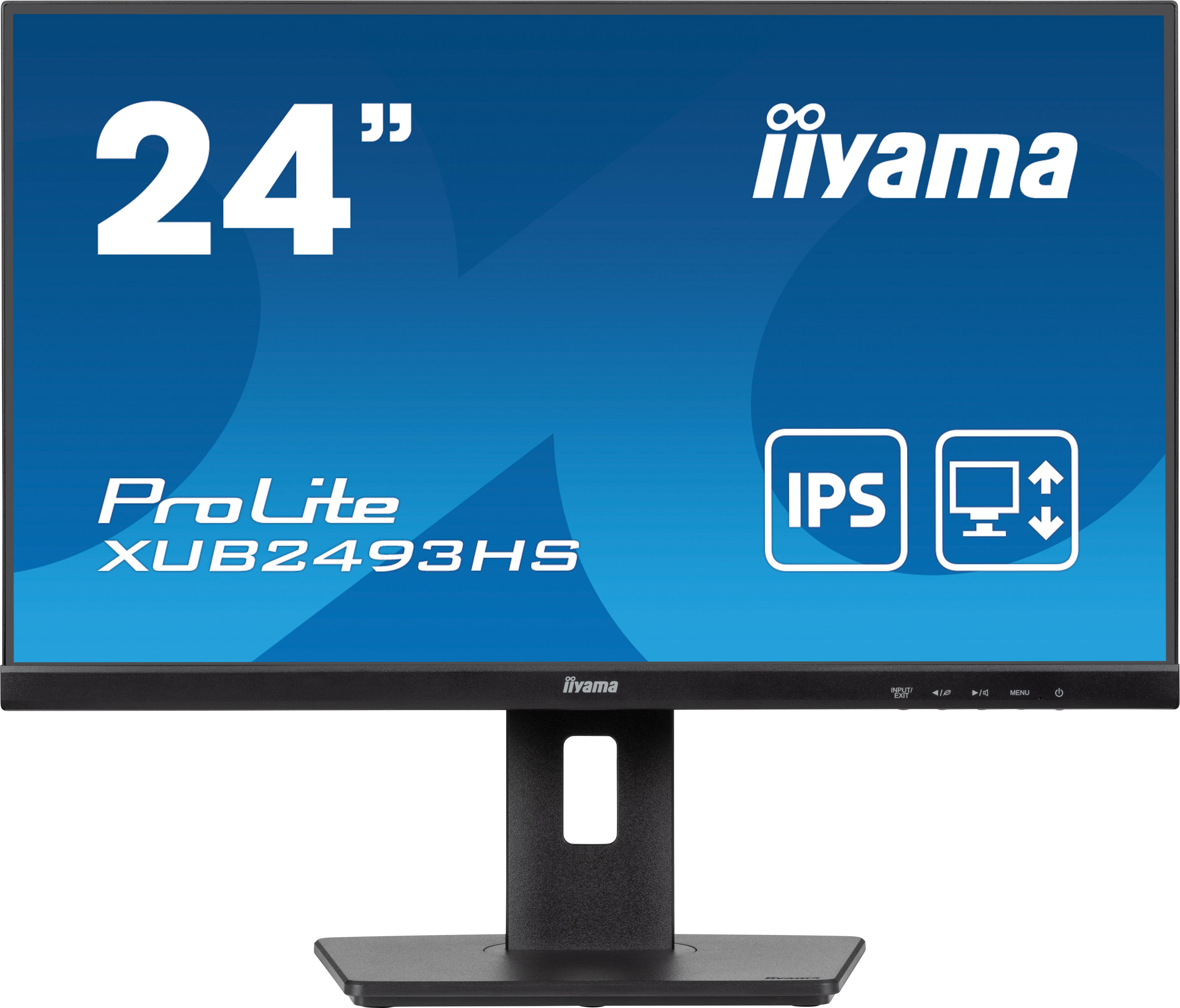 iiyama Monitor XUB2493HS / XUB2493HS-B6 Black 60.5 cm (23.8")
