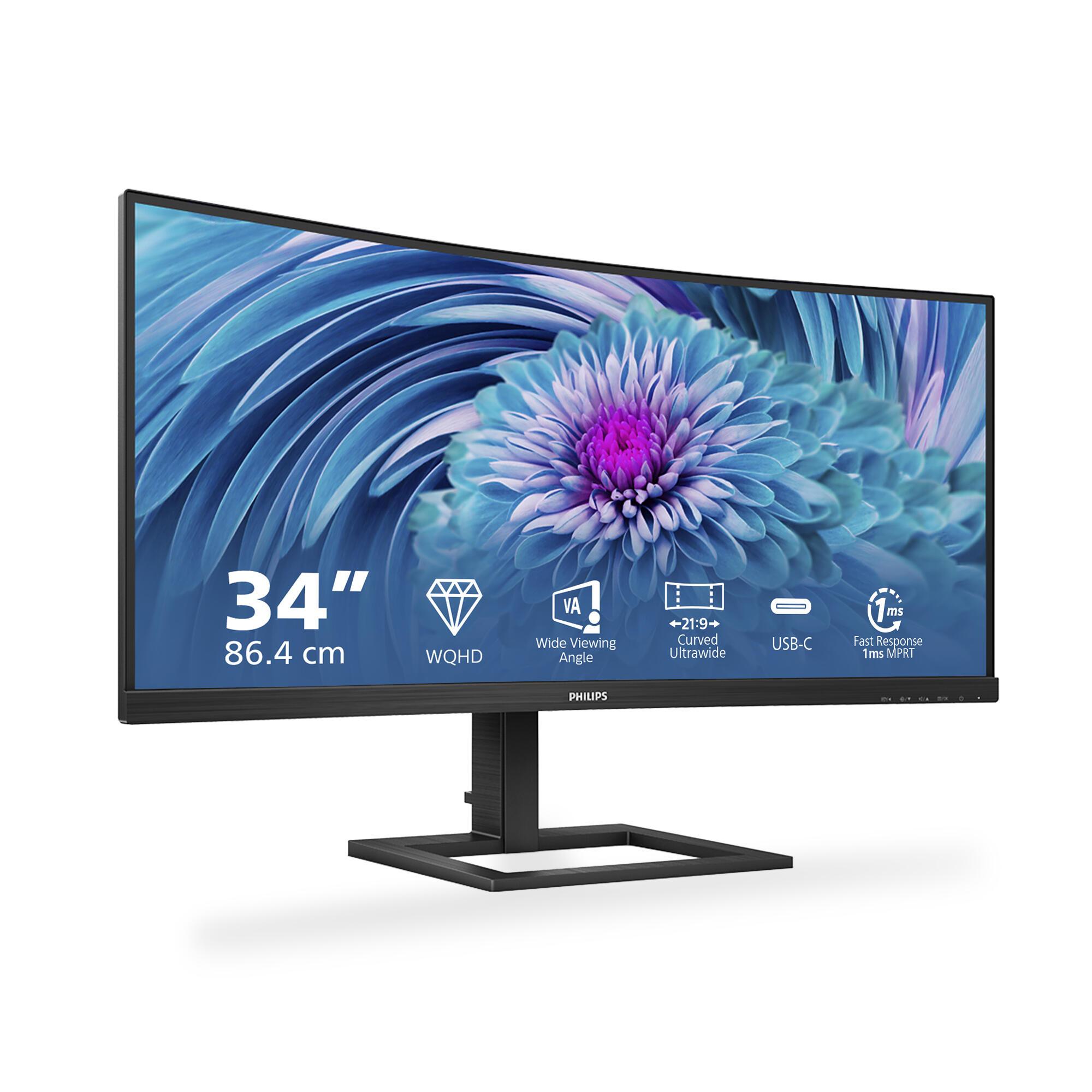 Philips Monitor 346E2CUAE/00 / 346E2CUAE/00 Negro