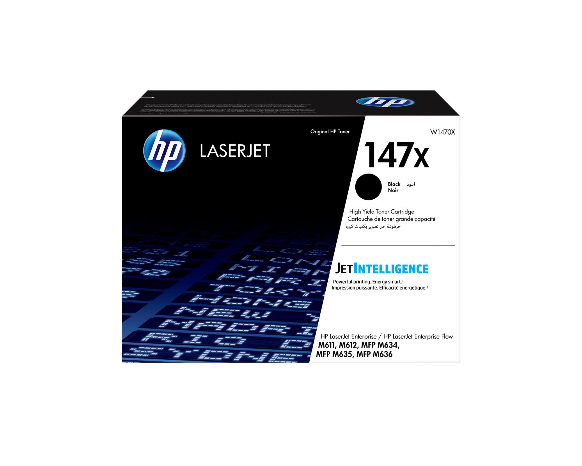 HP Tóner 147X / W1470X Negro XL