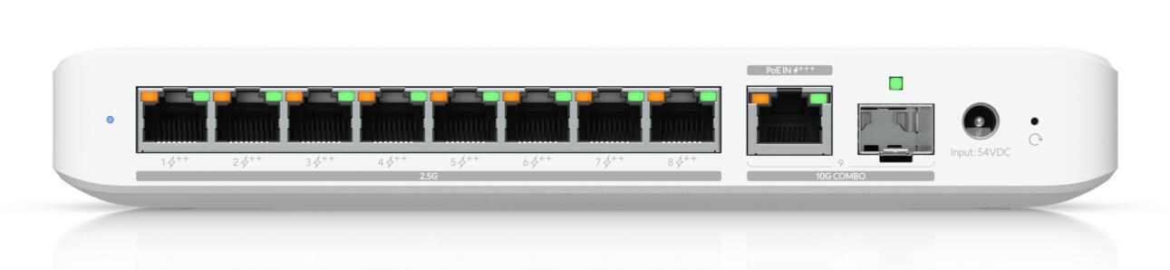 Ubiquiti Switch UniFi Flex 2.5G POE / USW-FLEX-2.5G-8-POE Weiß