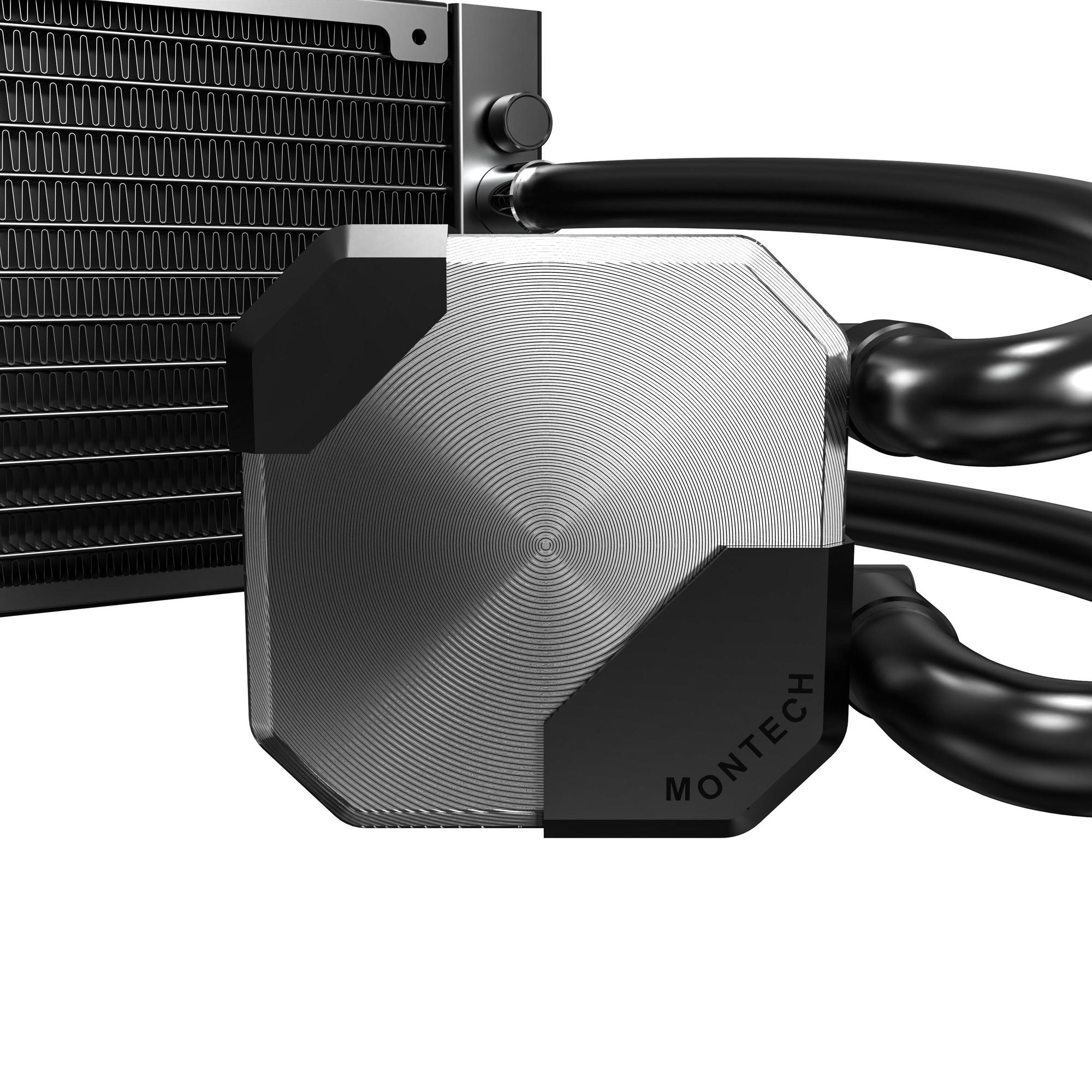 Montech Refroidissement par eau HyperFlow Silent 360 / HYPERFLOW SILENT 360 (B) Noir XL
