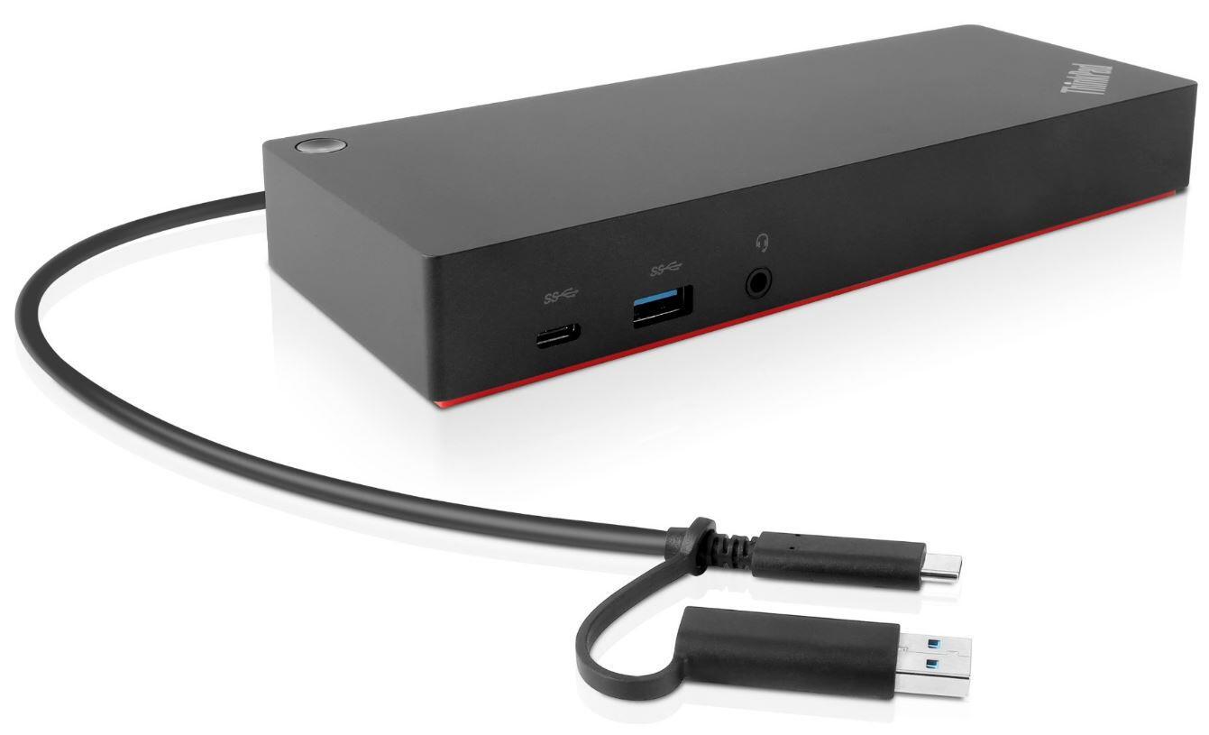 Lenovo Estación de acoplamiento 40AF0135EU Negro