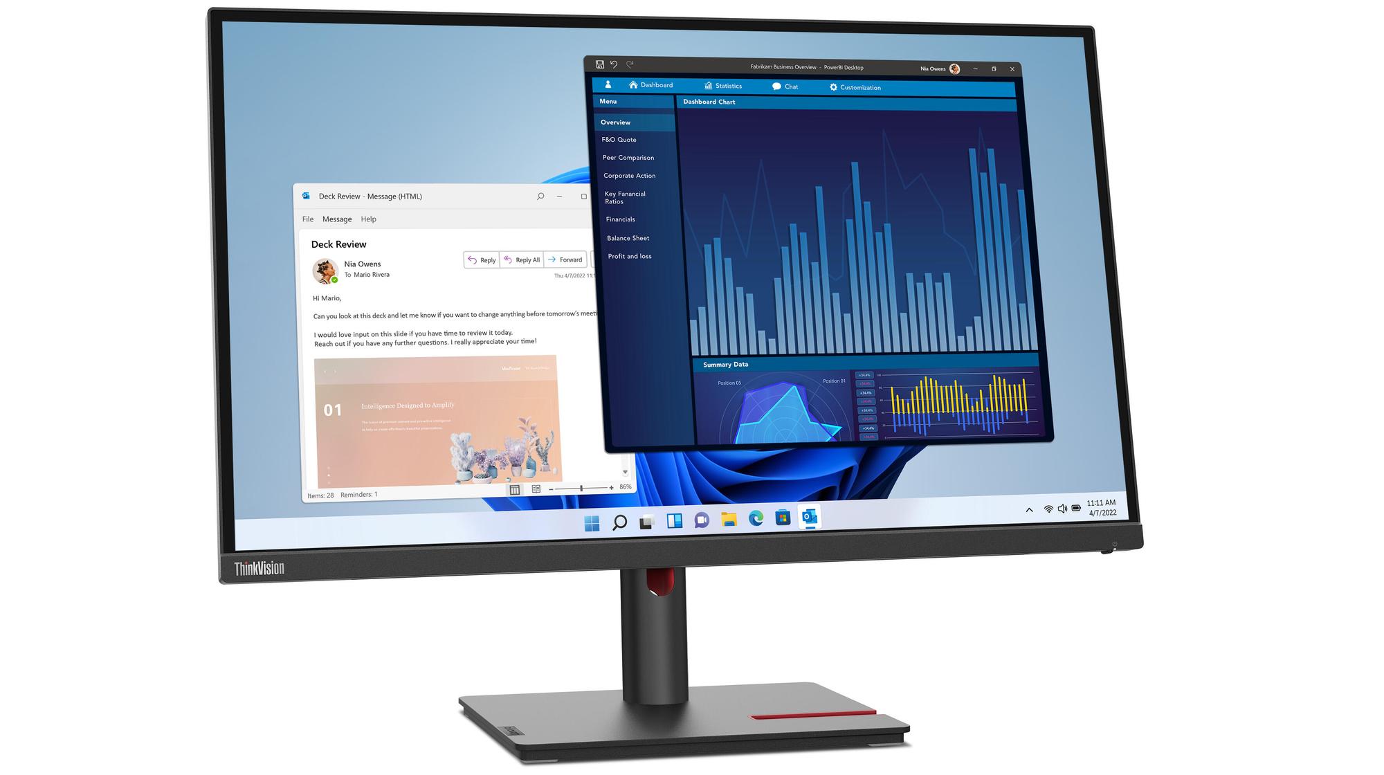 Lenovo Monitor 63A9GAT / 63A9GAT1EU Negro 68,6 cm (27")