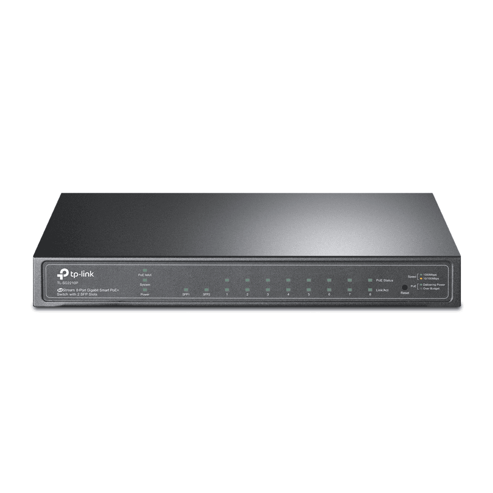 TP-LINK Switch SG2210P V3 / TL-SG2210P V3 Schwarz
