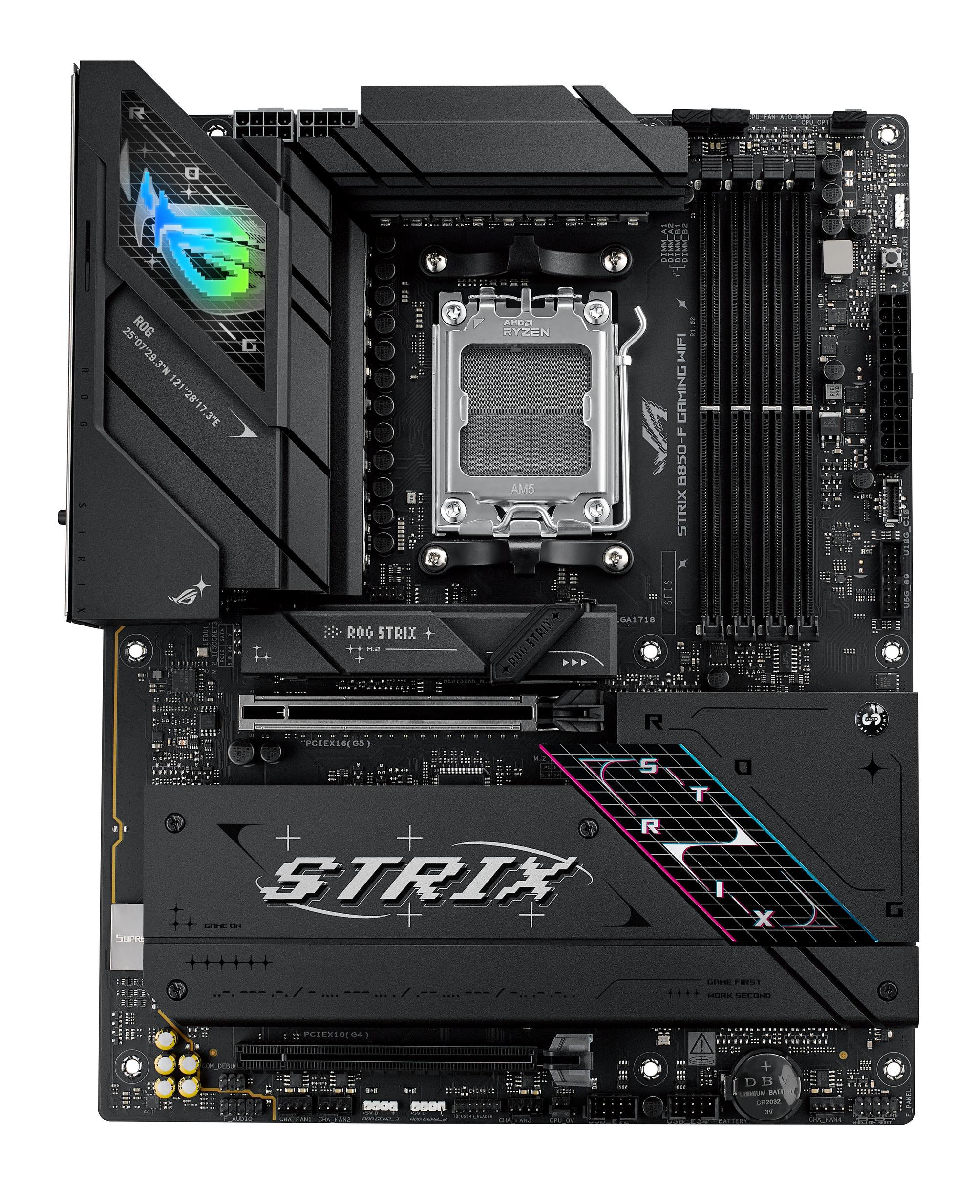 ASUS Carte mère ROG Strix B850-F Gaming WIFI / 90MB1J70-M0EAY0 Noir