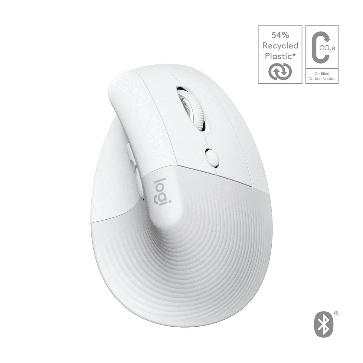 Logitech Mouse Lift Vertical Mac / 910-006477 White