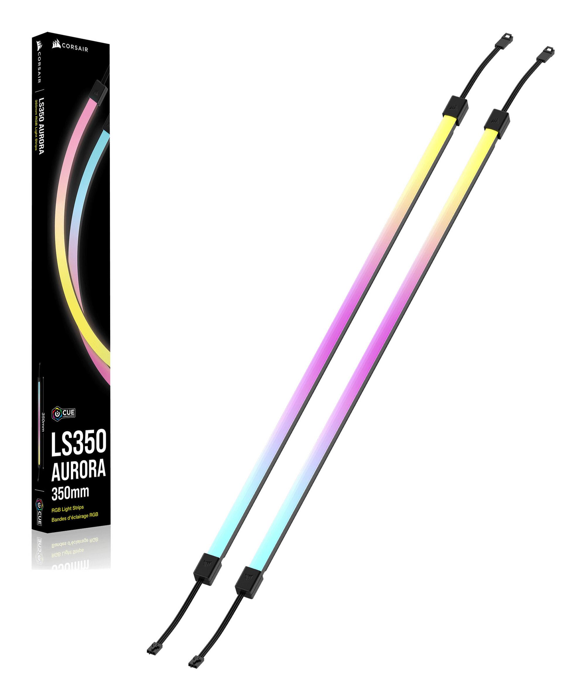 Corsair LED strips LS350 Aurora RGB / CL-9011137-WW Black Doppelpack