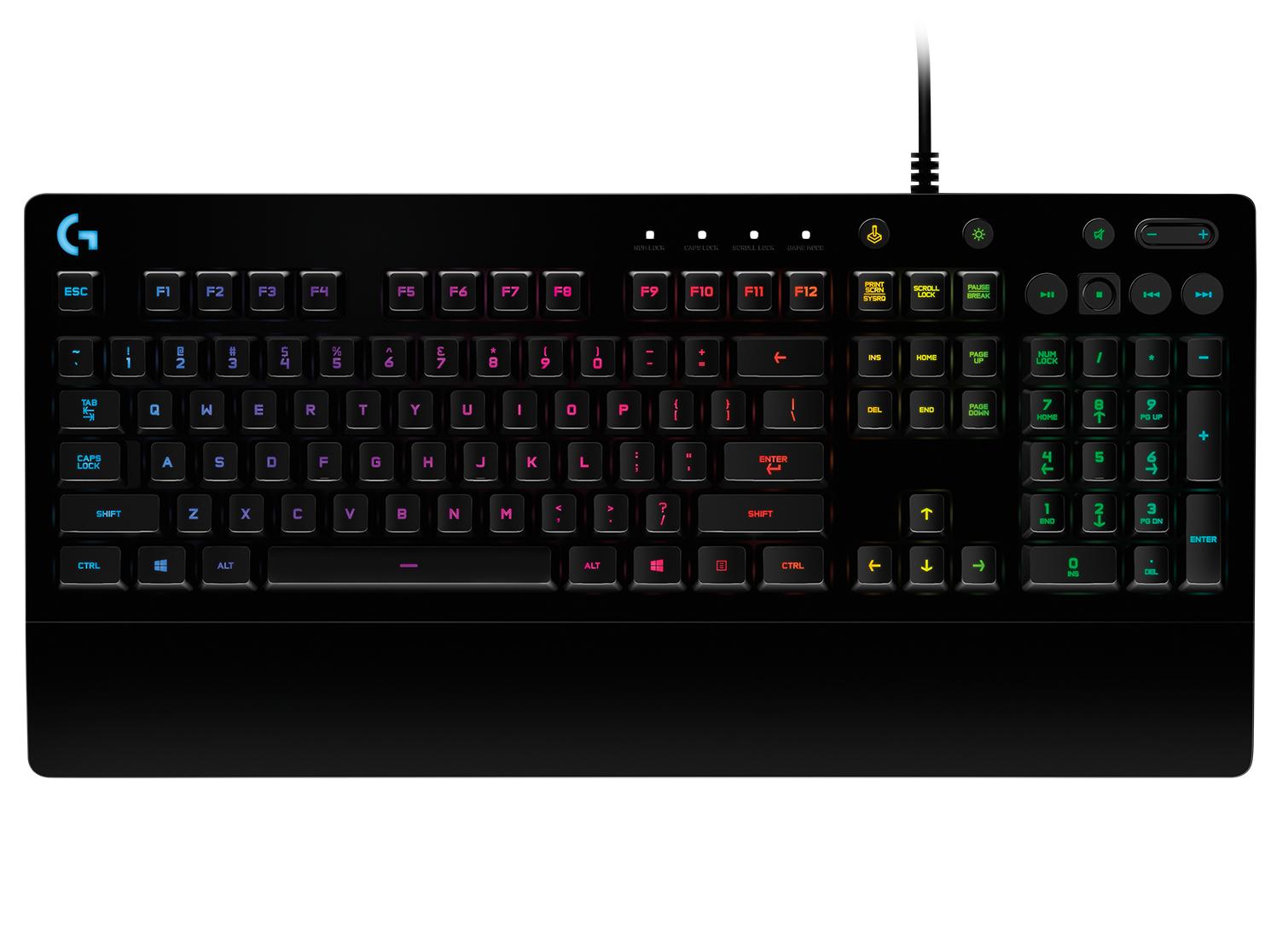 Logitech Tastatur G213 Prodigy / 920-008093 Schwarz